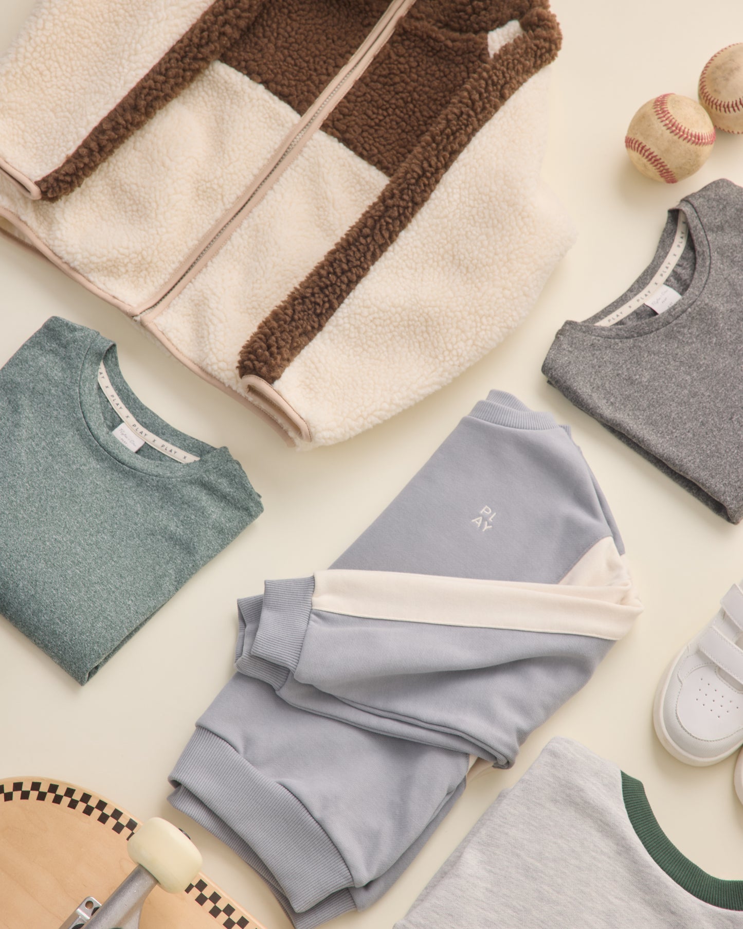 Sherpa Trails Jacket || Brown Color Block - Rylee + Cru | Kids Clothes | Trendy Baby Clothes | Modern Infant Outfits |