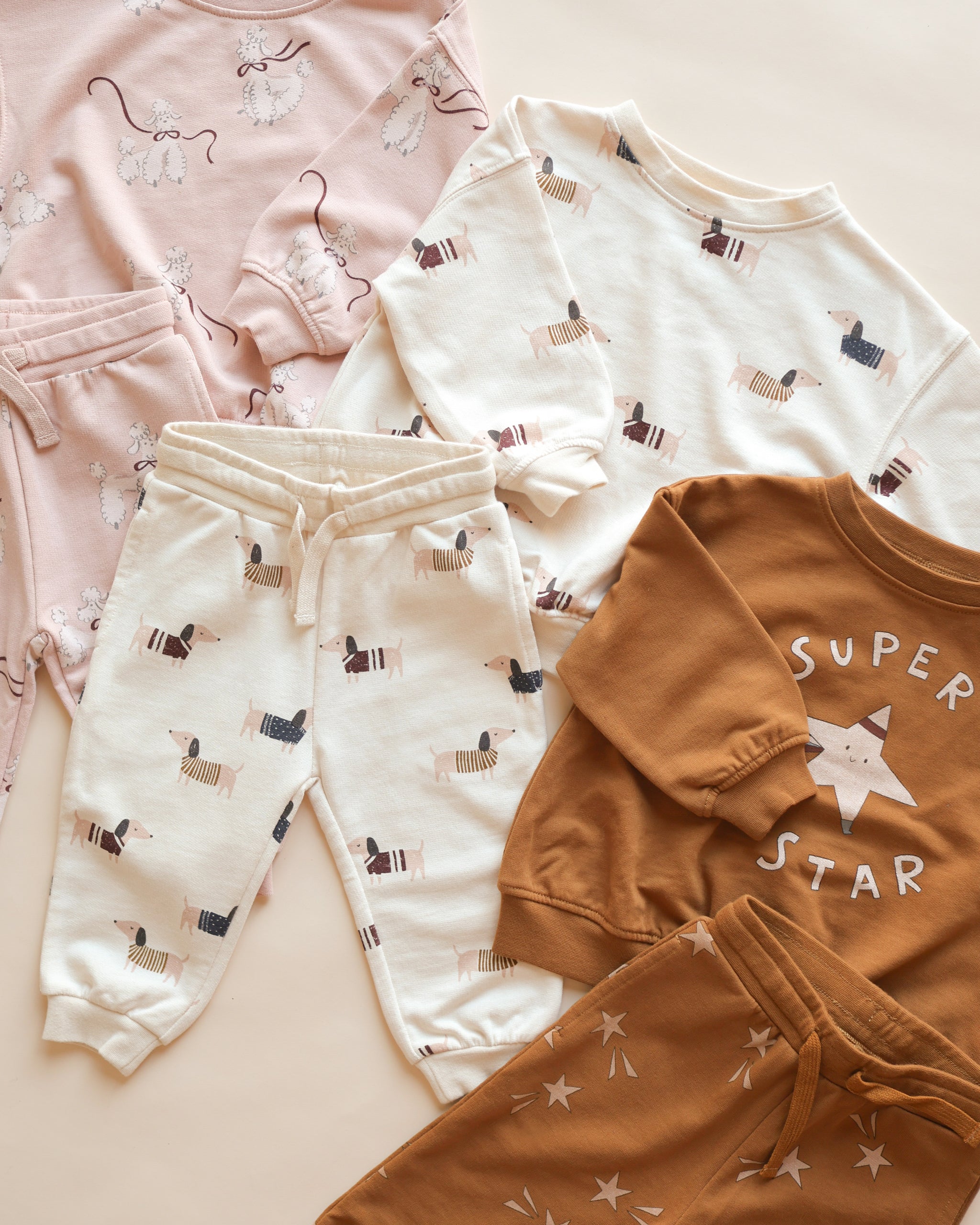 Relaxed Sweatshirt || Dachshund - Rylee + Cru | Kids Clothes | Trendy Baby Clothes | Modern Infant Outfits |