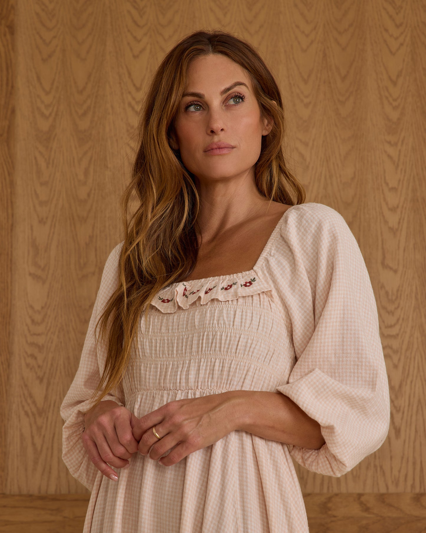 Magnolia Dress | Petal Gingham - Rylee + Cru | Kids Clothes | Trendy Baby Clothes | Modern Infant Outfits |