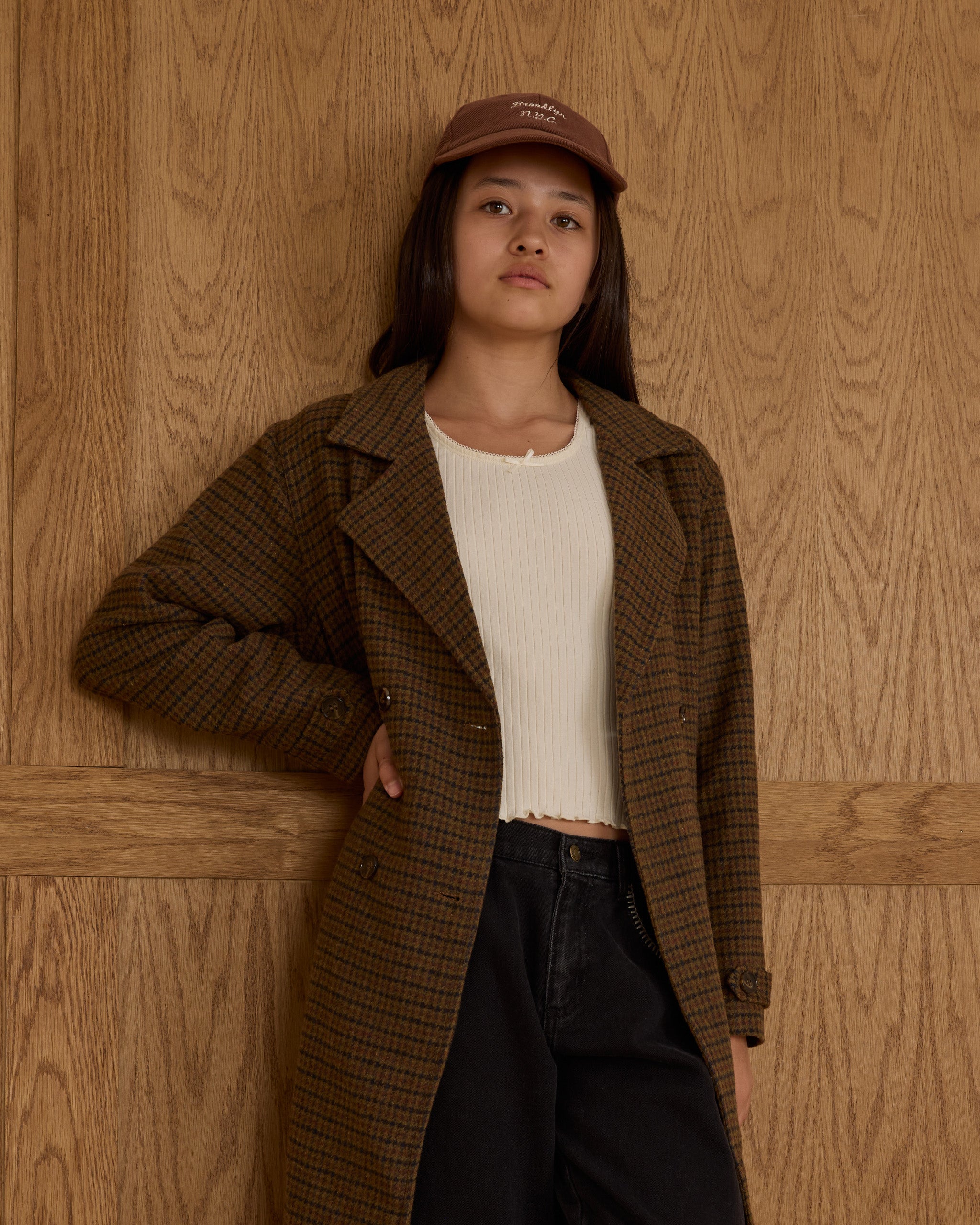 Trench Coat || Brown - Rylee + Cru | Kids Clothes | Trendy Baby Clothes | Modern Infant Outfits |