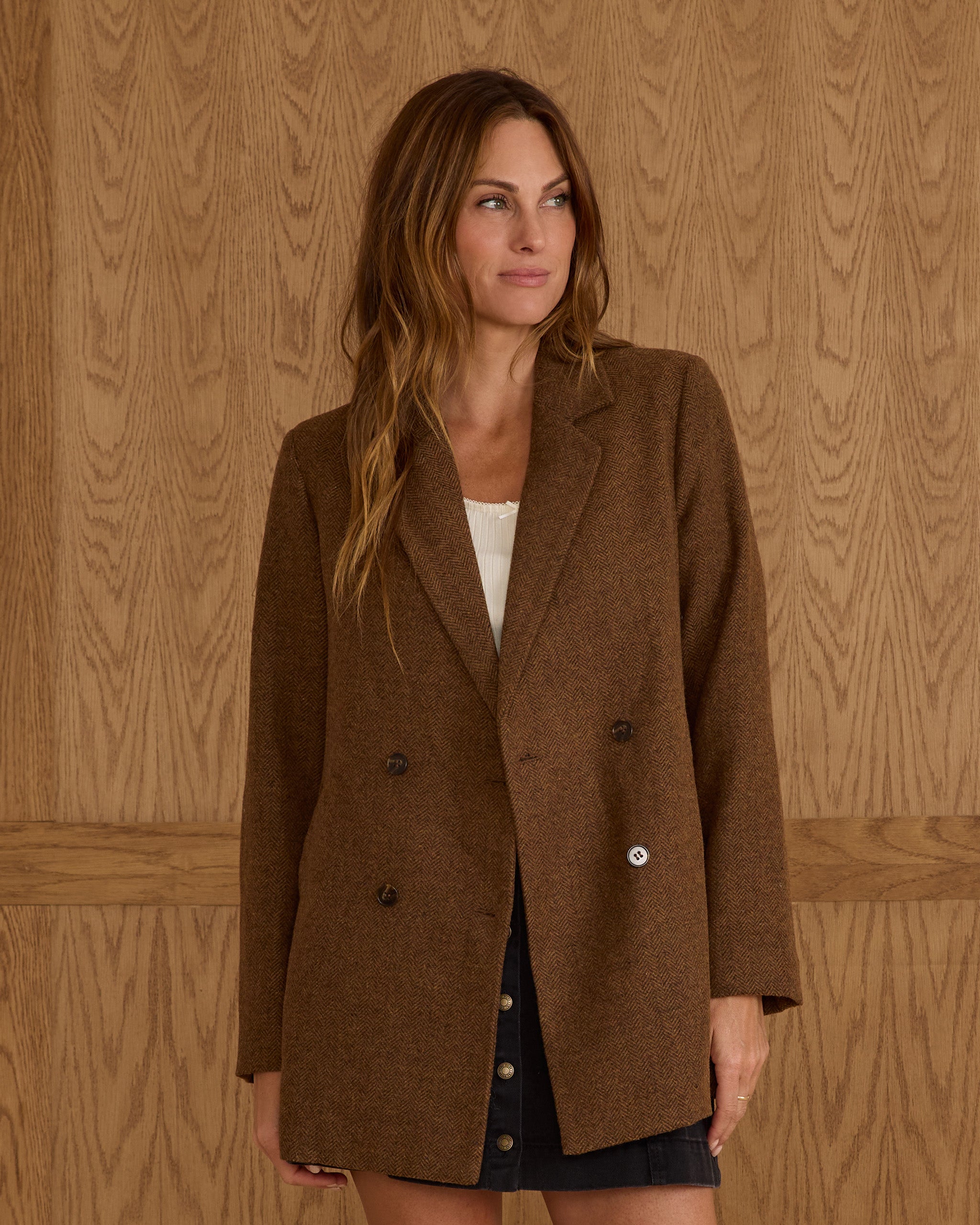 Double Breasted Blazer | Rustic Plaid - Rylee + Cru | Kids Clothes | Trendy Baby Clothes | Modern Infant Outfits |