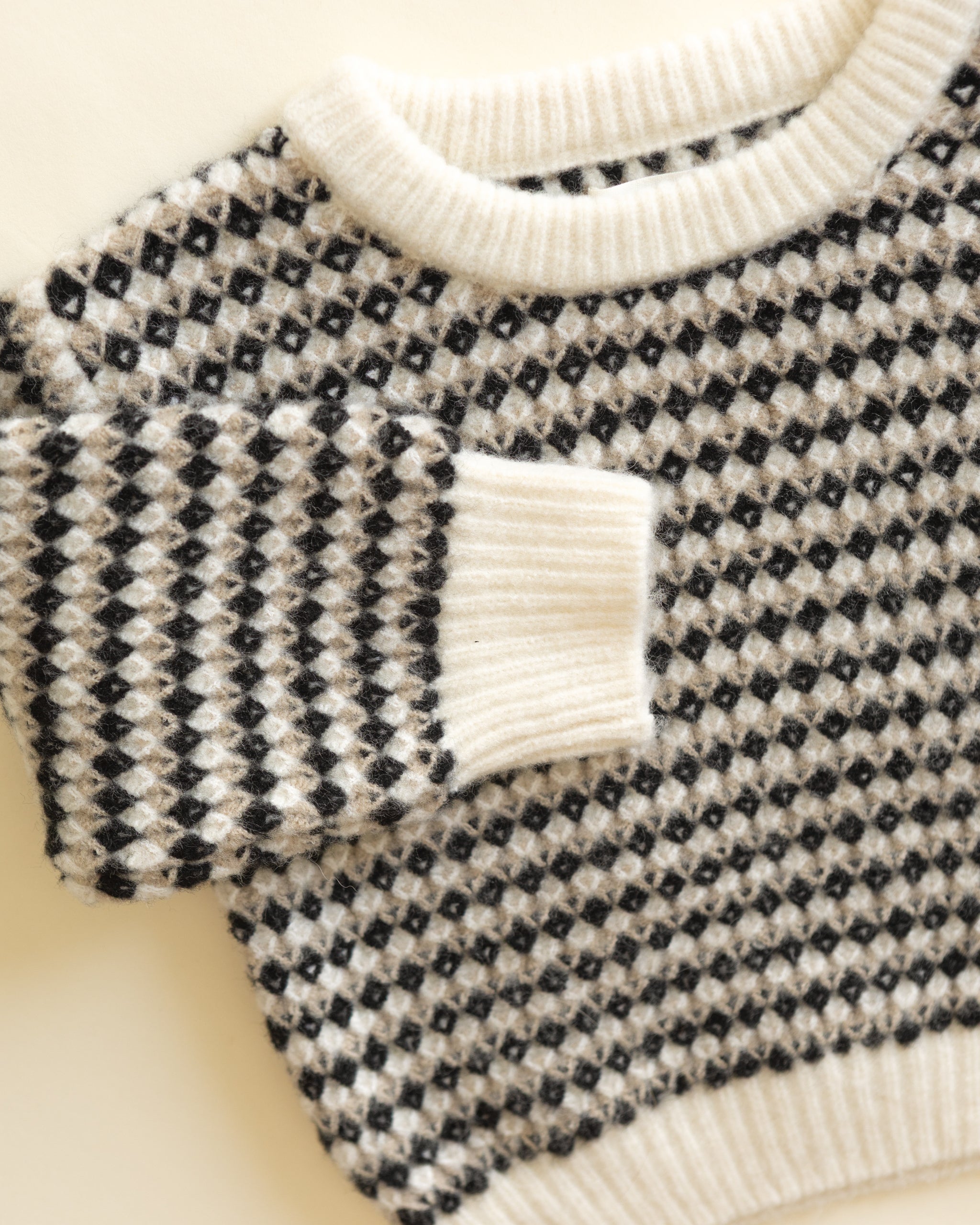 Shiloh Sweater || Black Speckle - Rylee + Cru | Kids Clothes | Trendy Baby Clothes | Modern Infant Outfits |