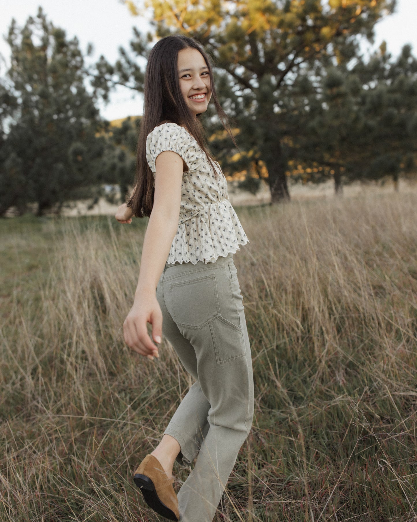 Teen Rylan Top Vintage Fleur
