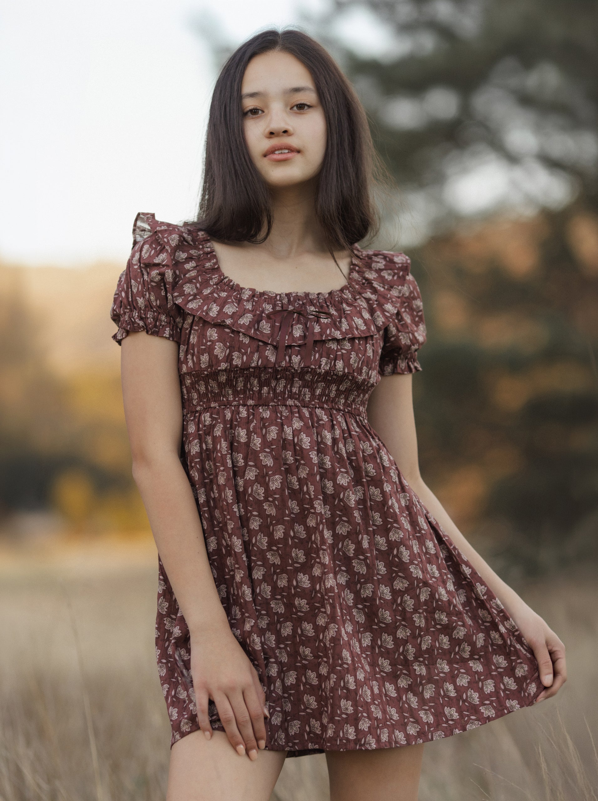 Vestido Dillon para adolescente Mulberry Iris