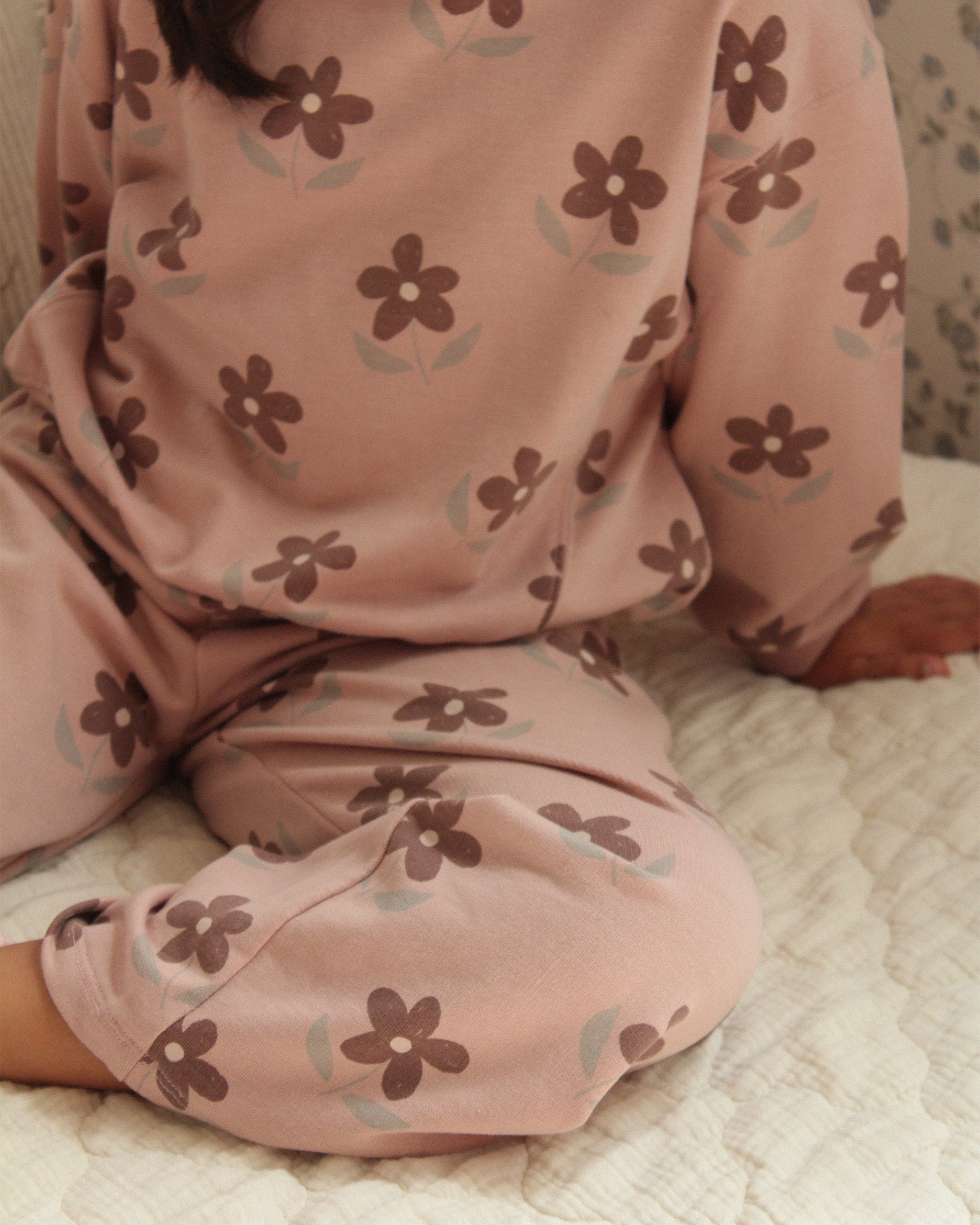 Oversized Sweatshirt Daisy - Rylee + Cru | Kids Clothes | Trendy Baby Clothes | Modern Infant Outfits |