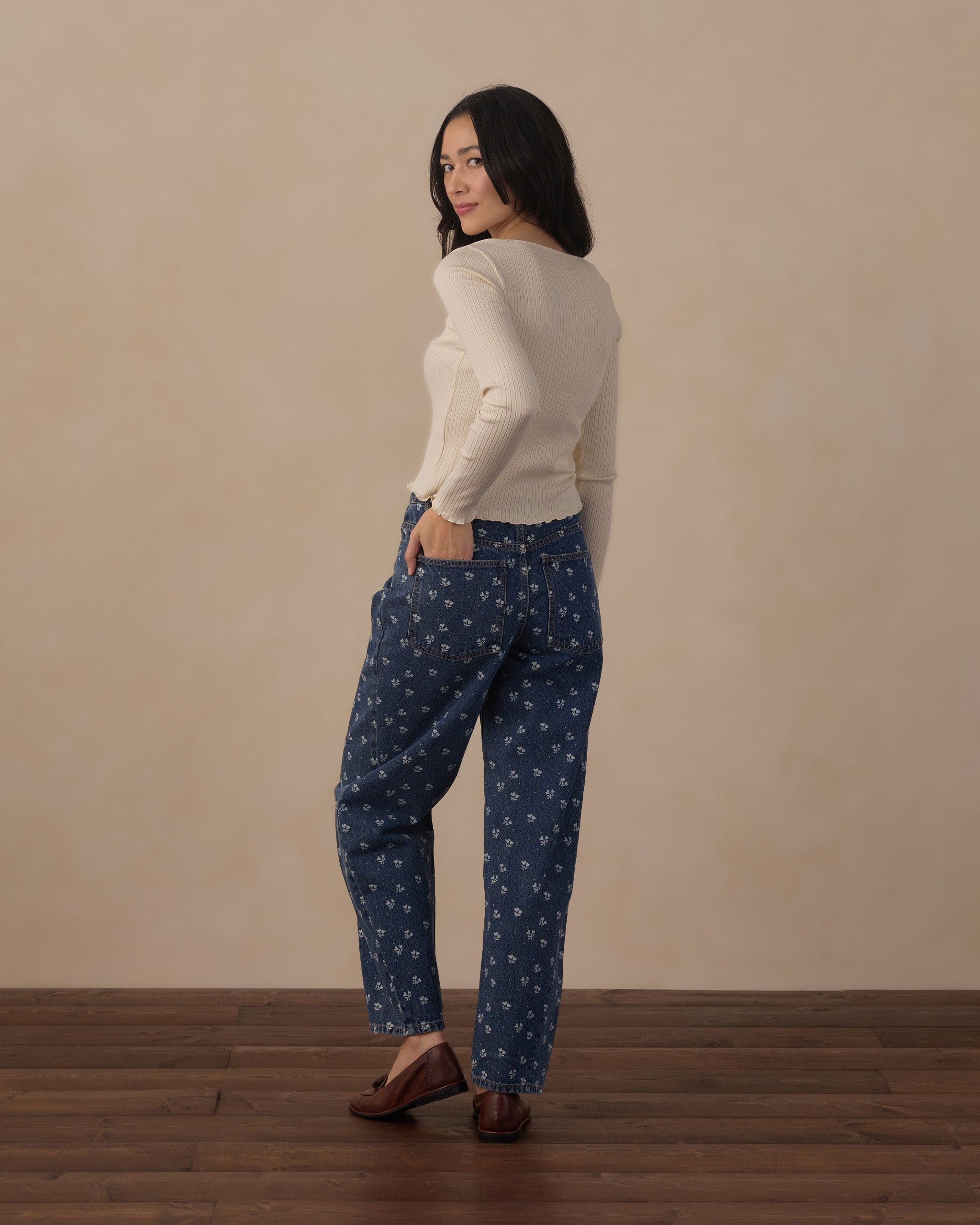Women's Barrel Pant Indigo