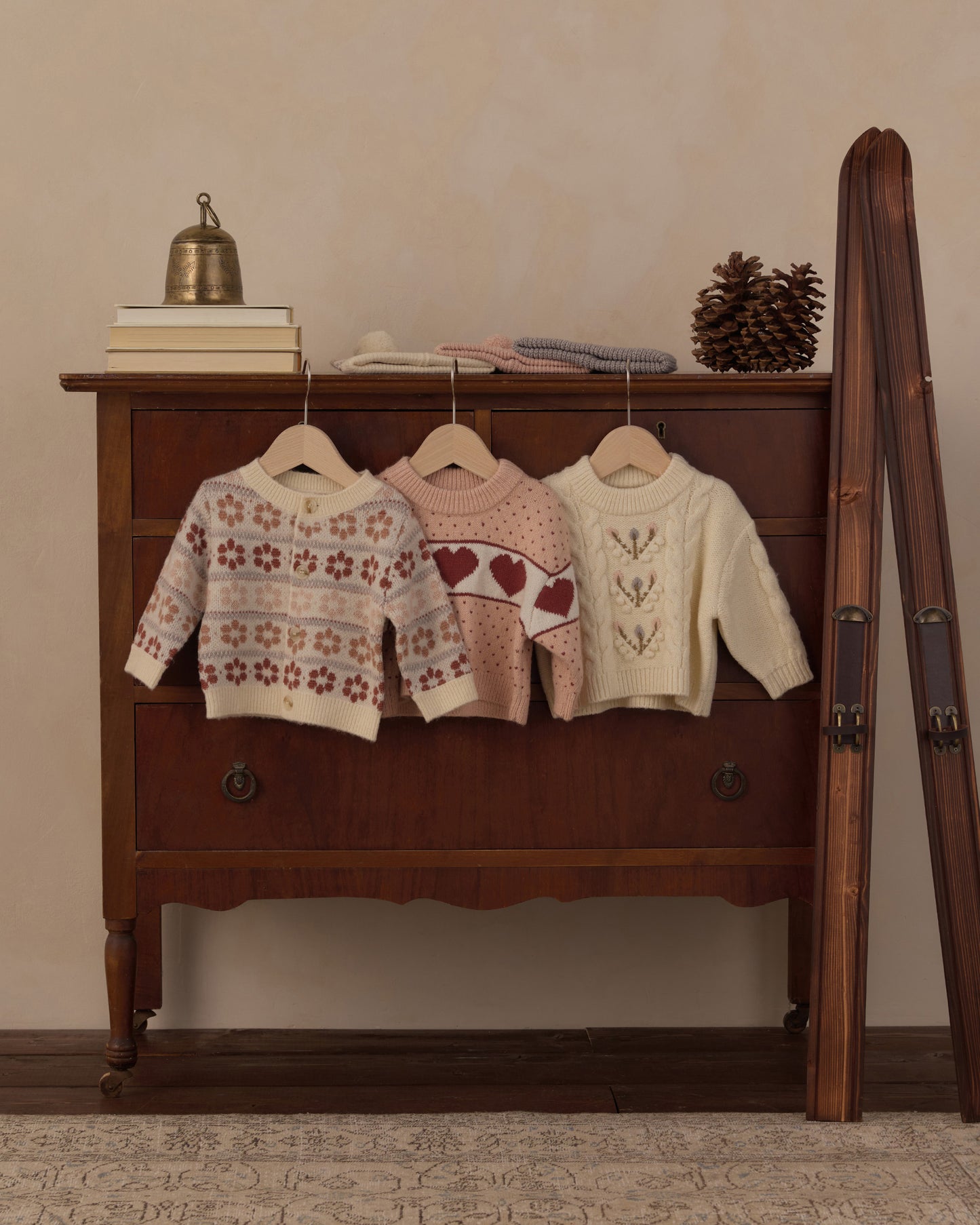 Reagan Sweater Natural - Rylee + Cru | Kids Clothes | Trendy Baby Clothes | Modern Infant Outfits |