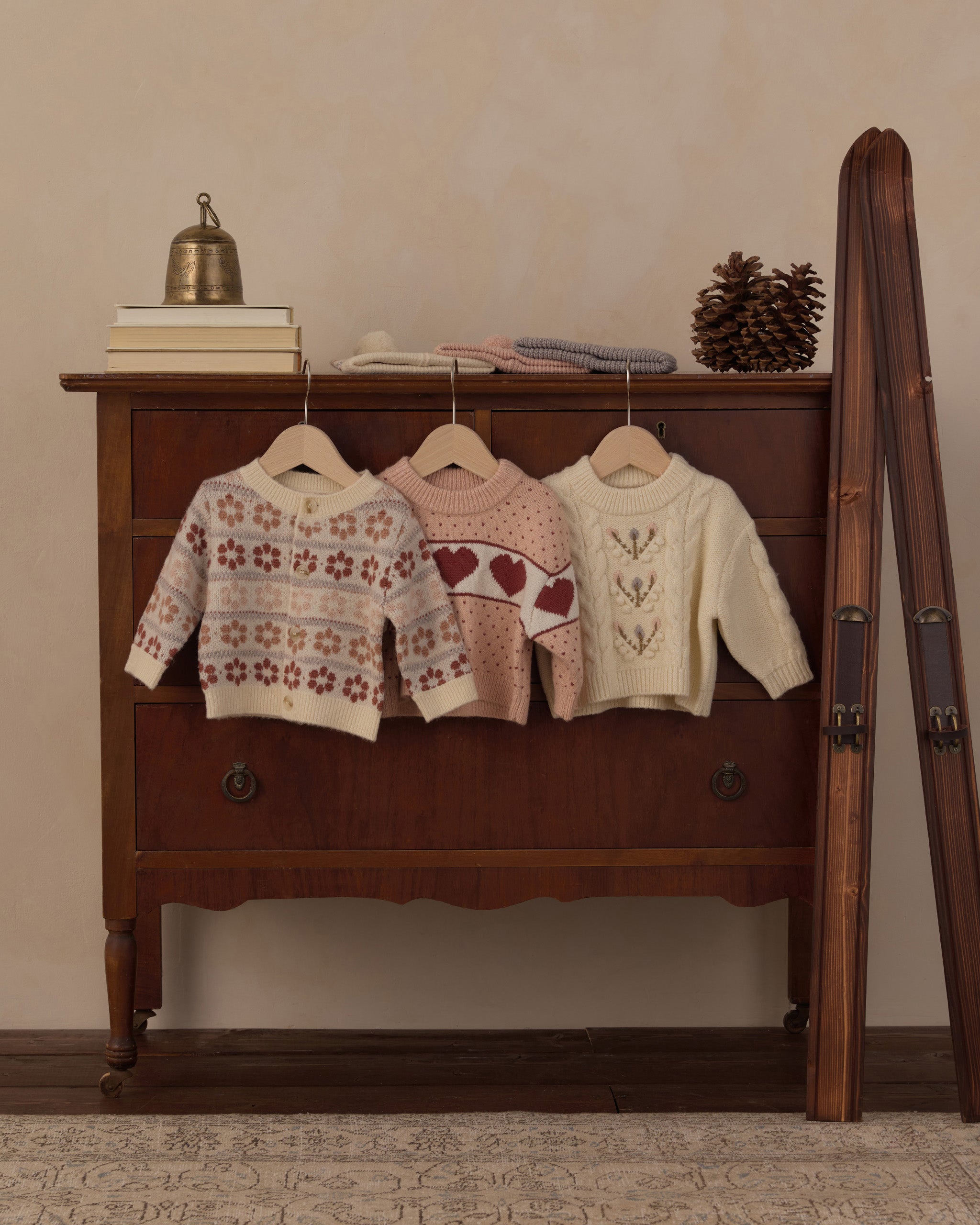 Reagan Sweater Natural - Rylee + Cru | Kids Clothes | Trendy Baby Clothes | Modern Infant Outfits |