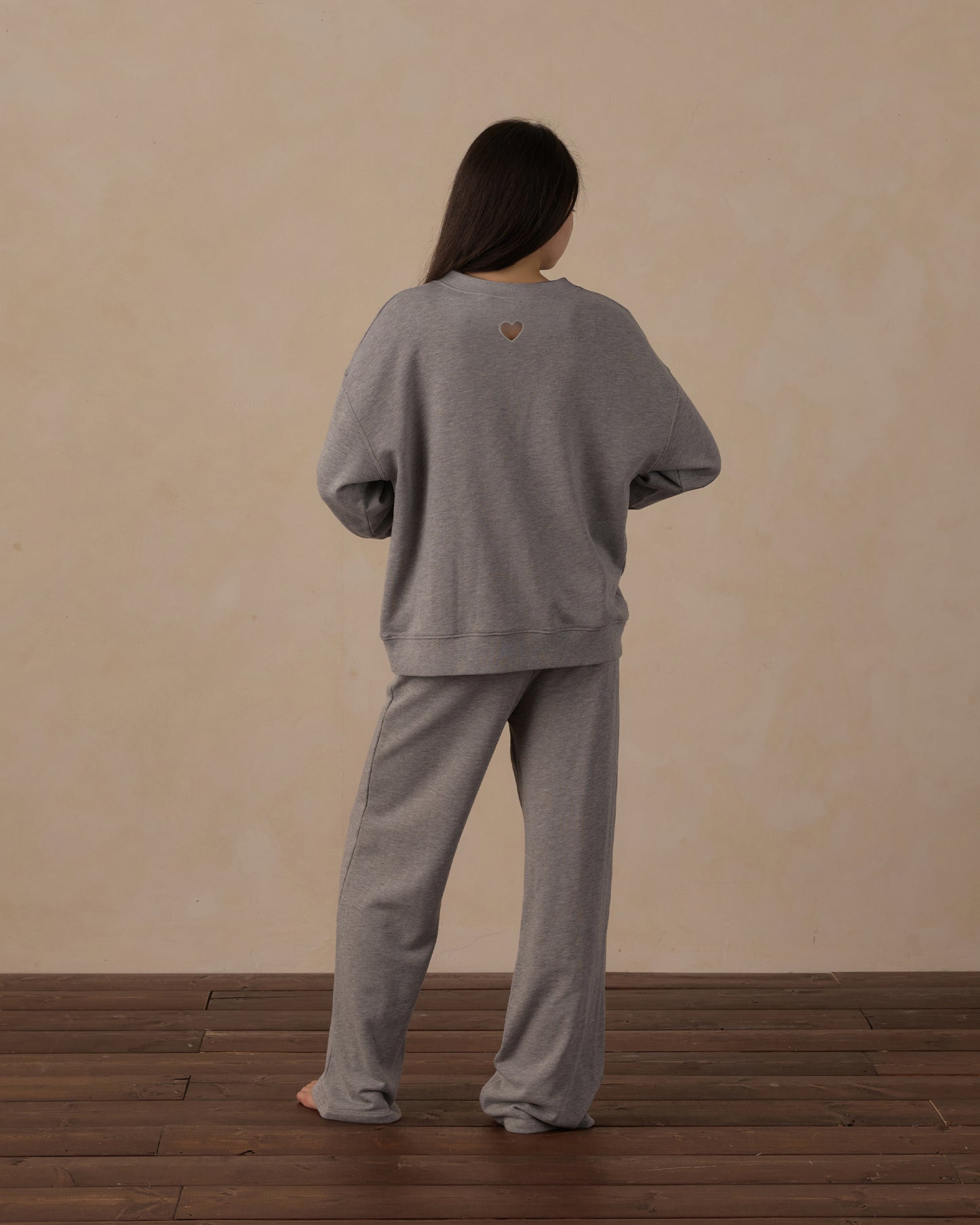 Teen Oversized Sweatshirt Heathered Dusty Blue - Rylee + Cru | Kids Clothes | Trendy Baby Clothes | Modern Infant Outfits |