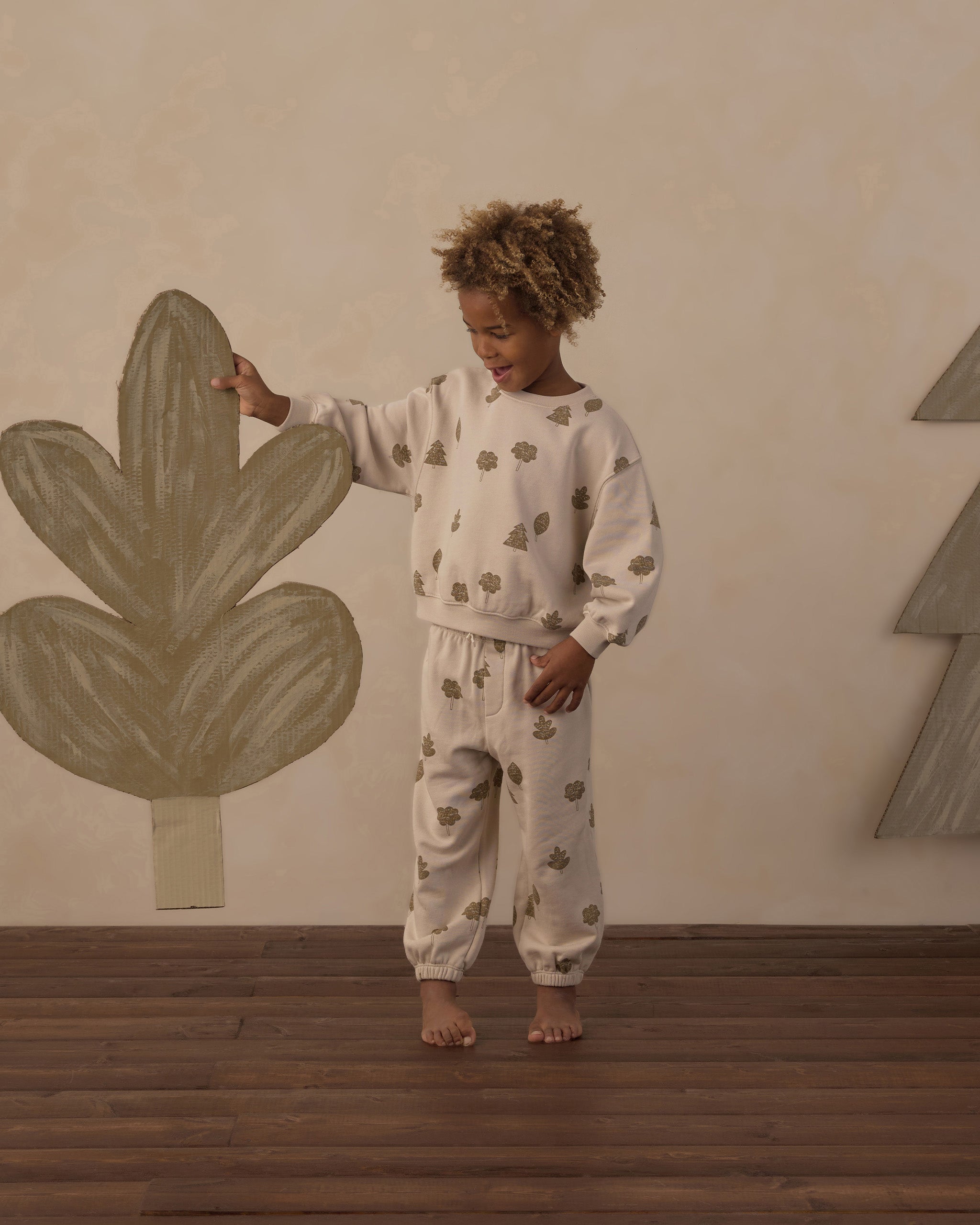 Oversized Sweatshirt Woods - Rylee + Cru | Kids Clothes | Trendy Baby Clothes | Modern Infant Outfits |
