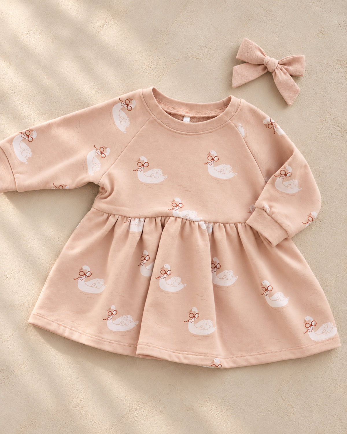 Vestito Raglan Cigni