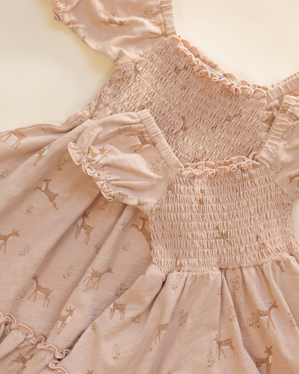 Sage Jersey Dress Fawns - Rylee + Cru | Kids Clothes | Trendy Baby Clothes | Modern Infant Outfits |