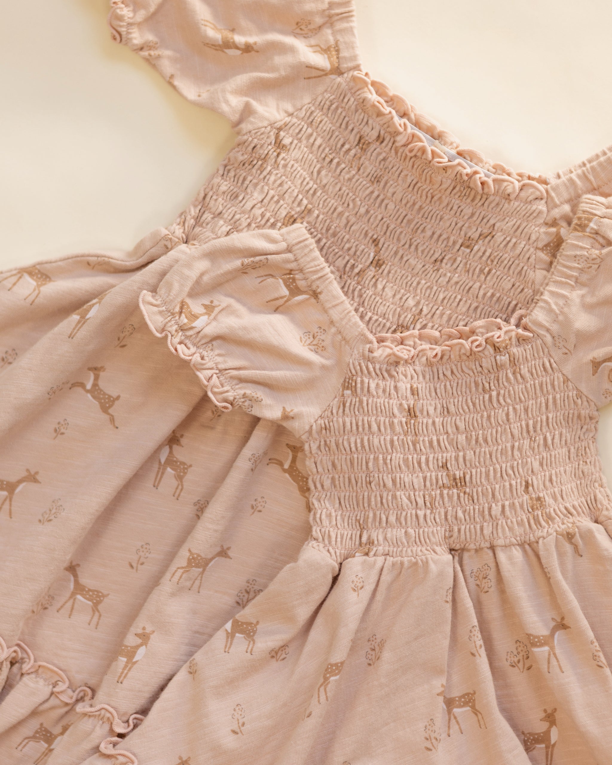 Sage Jersey Dress Fawns - Rylee + Cru | Kids Clothes | Trendy Baby Clothes | Modern Infant Outfits |