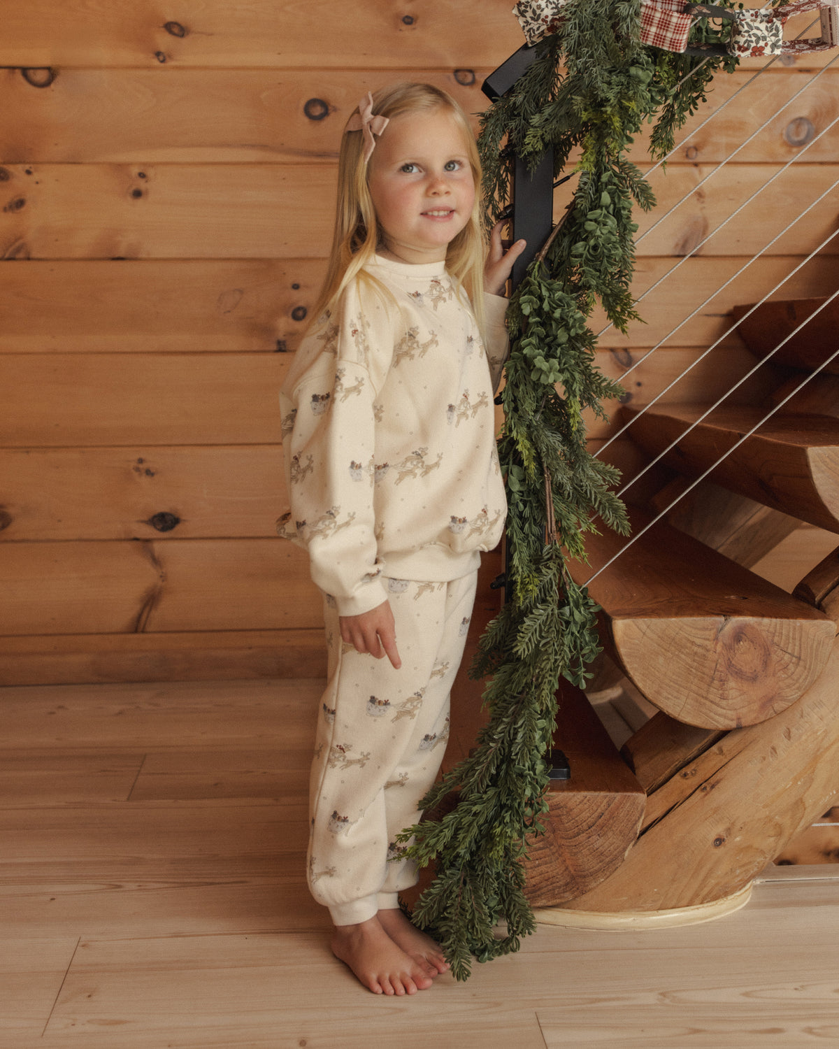 Jogger Sweatpant Reindeer - Rylee + Cru | Kids Clothes | Trendy Baby Clothes | Modern Infant Outfits |