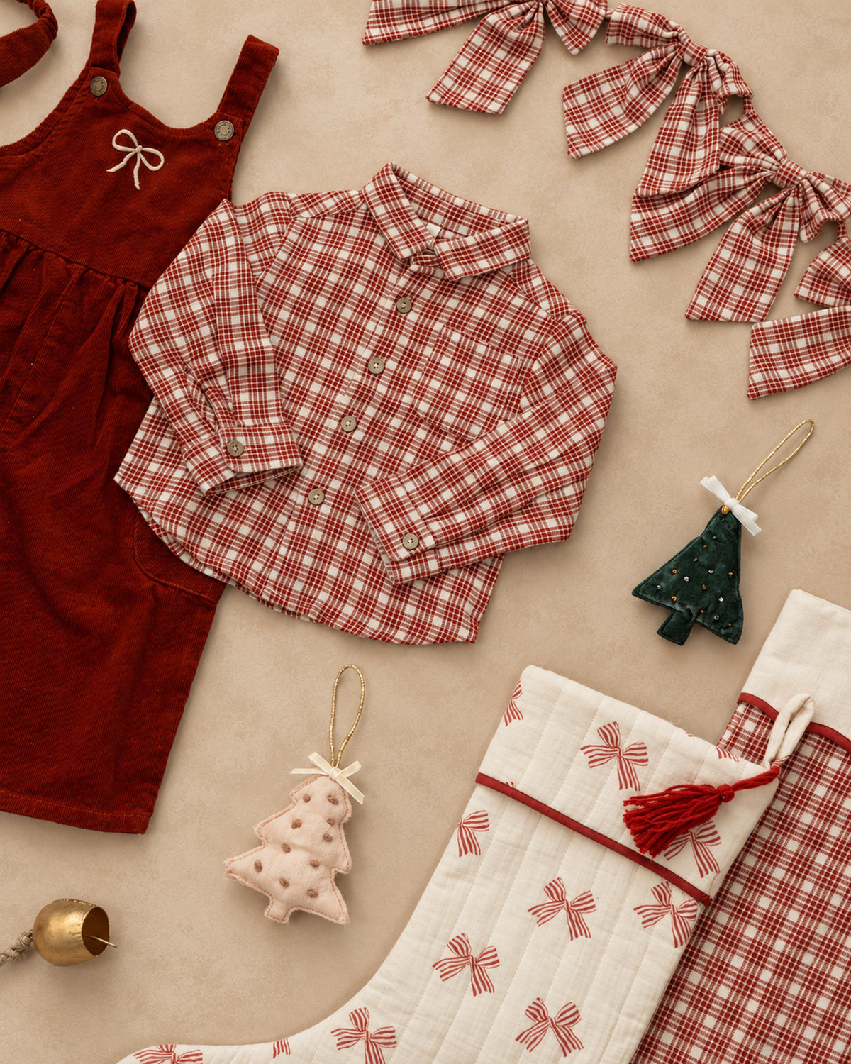 Noel Ornament Set - Rylee + Cru | Kids Clothes | Trendy Baby Clothes | Modern Infant Outfits |