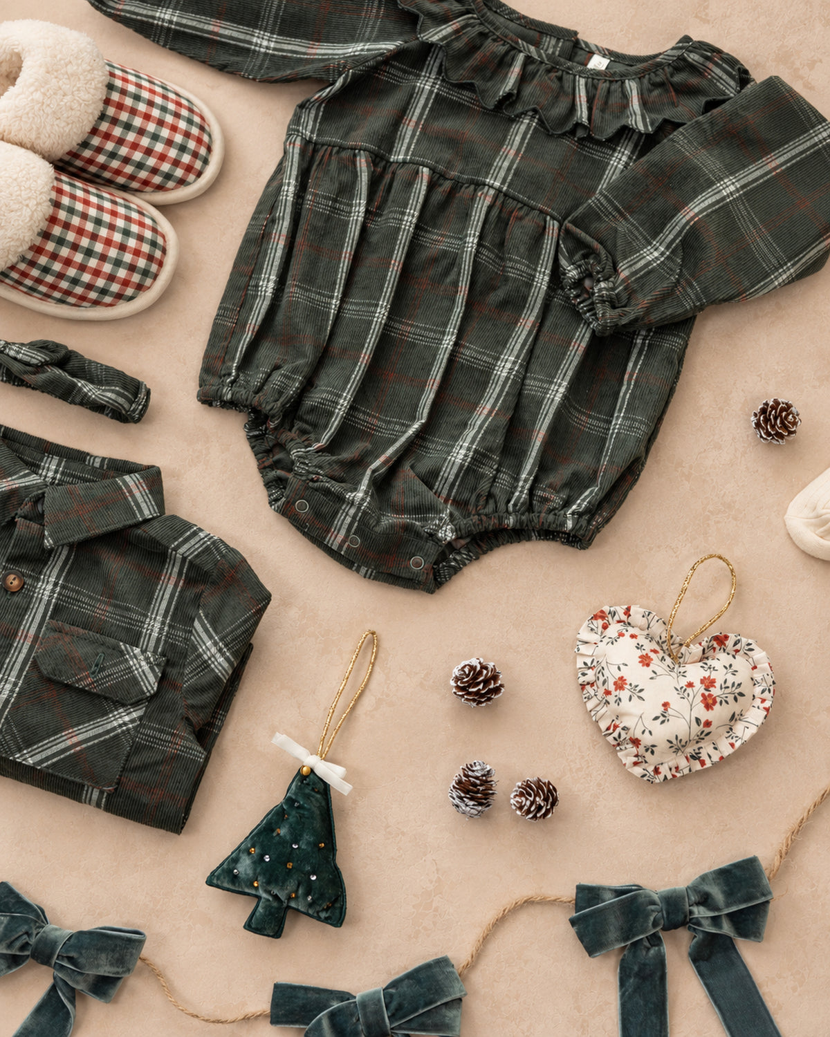 Noel Ornament Set - Rylee + Cru | Kids Clothes | Trendy Baby Clothes | Modern Infant Outfits |