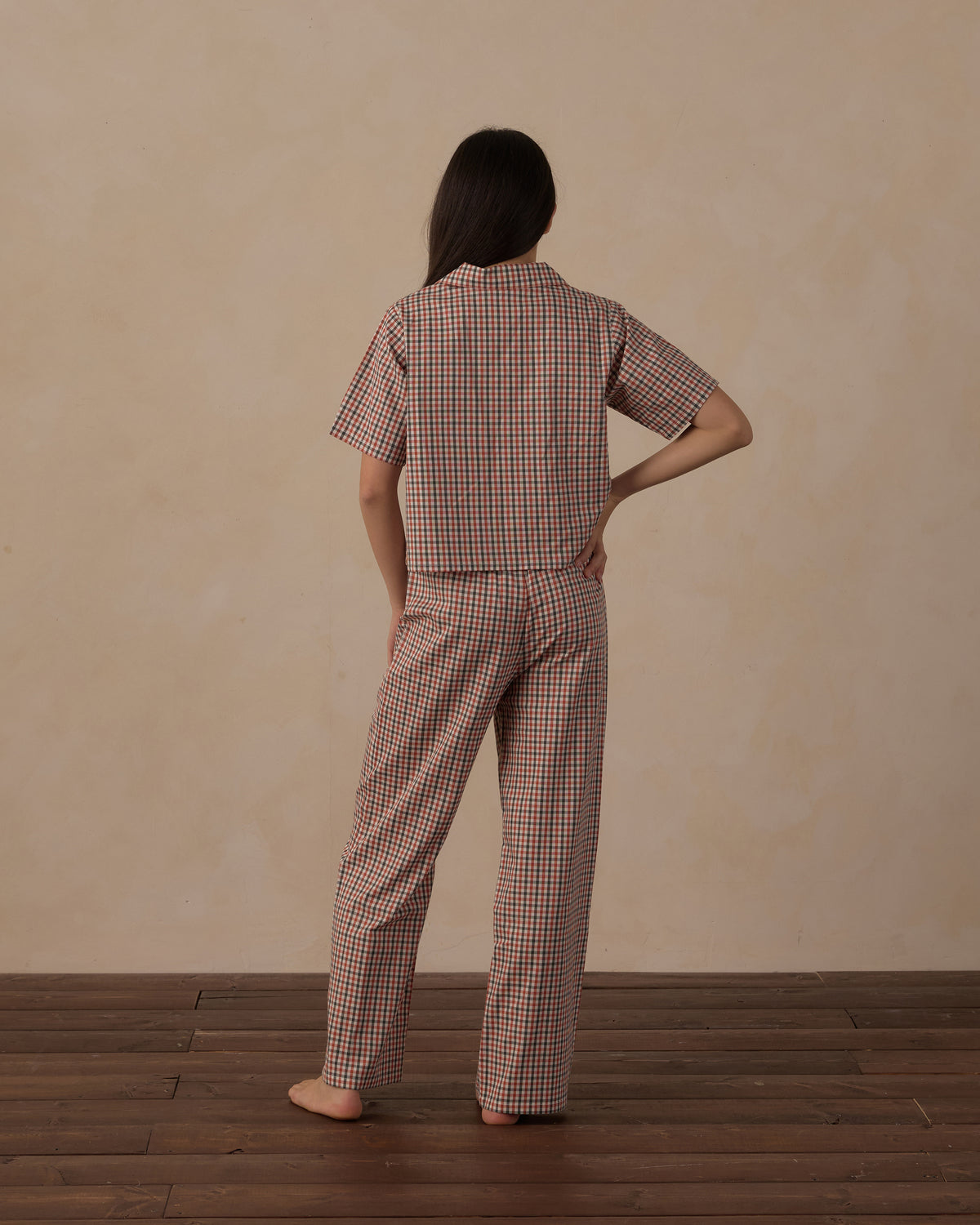 Teen Woven Pajama Set Holiday Gingham - Rylee + Cru | Kids Clothes | Trendy Baby Clothes | Modern Infant Outfits |