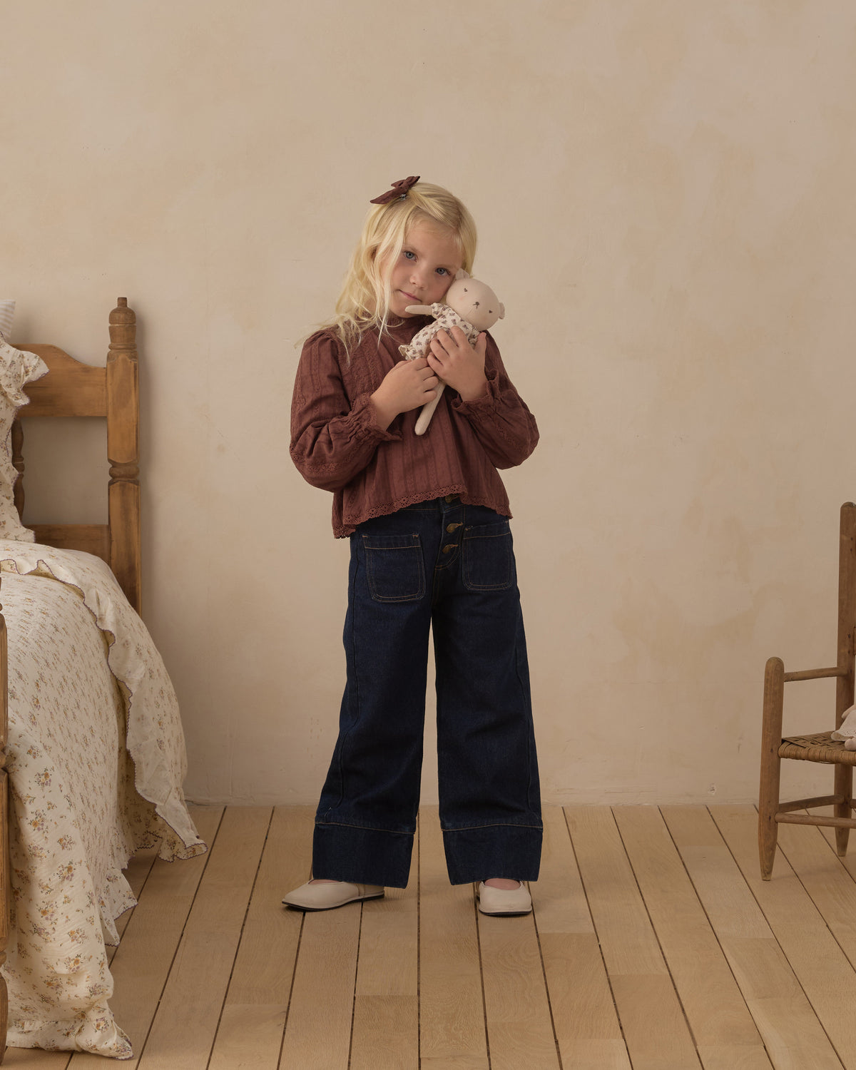 Bonnie the Bear - Rylee + Cru | Kids Clothes | Trendy Baby Clothes | Modern Infant Outfits |