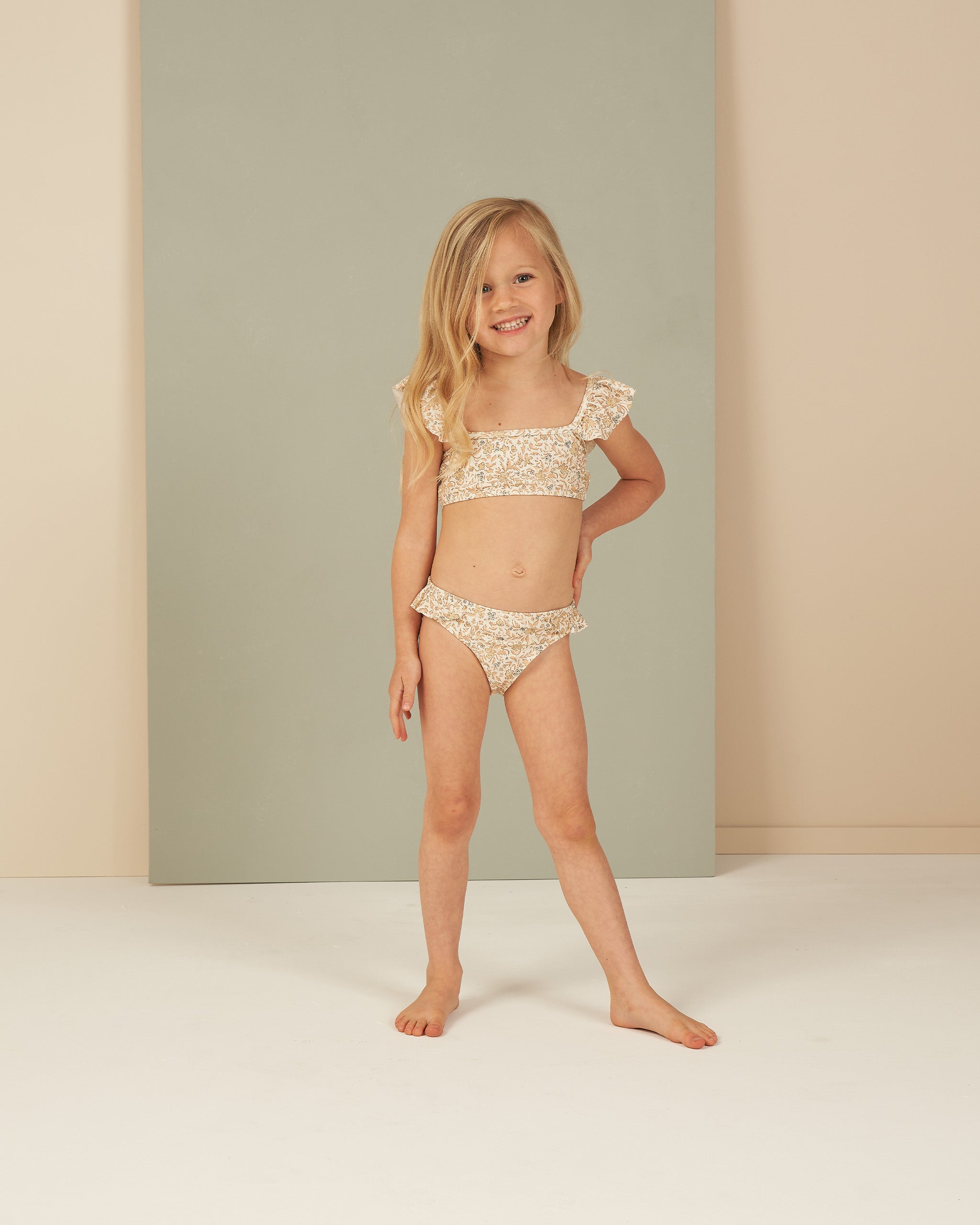 Hanalei Bikini || Blossom - Rylee + Cru | Kids Clothes | Trendy Baby Clothes | Modern Infant Outfits |