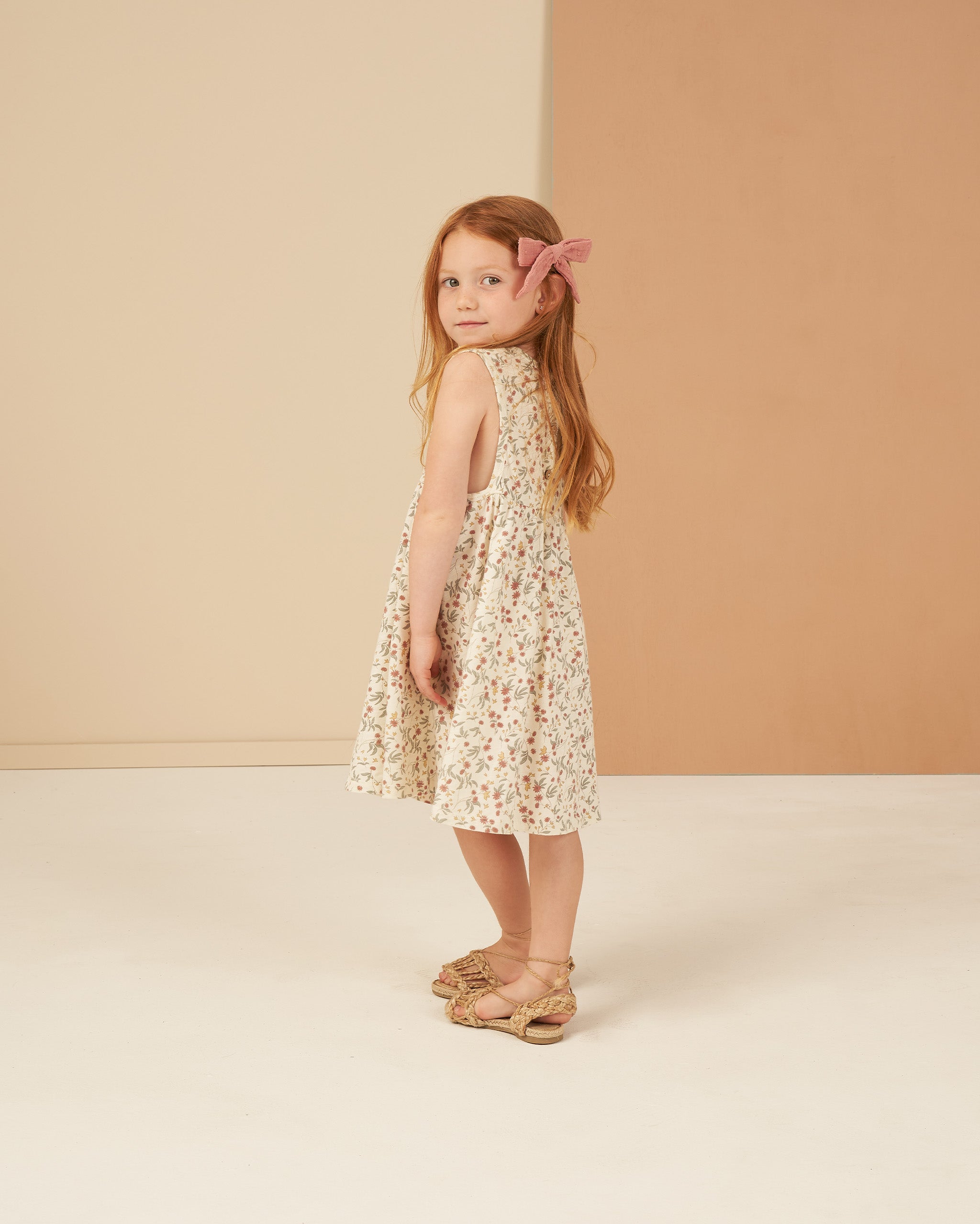 Layla Dress || Aster - Rylee + Cru | Kids Clothes | Trendy Baby Clothes | Modern Infant Outfits |