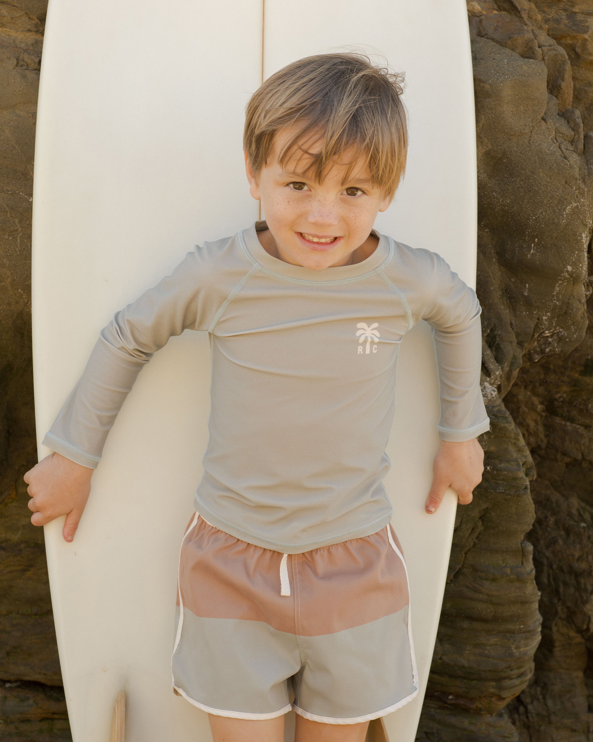 Rash Guard || Sage - Rylee + Cru | Kids Clothes | Trendy Baby Clothes | Modern Infant Outfits |