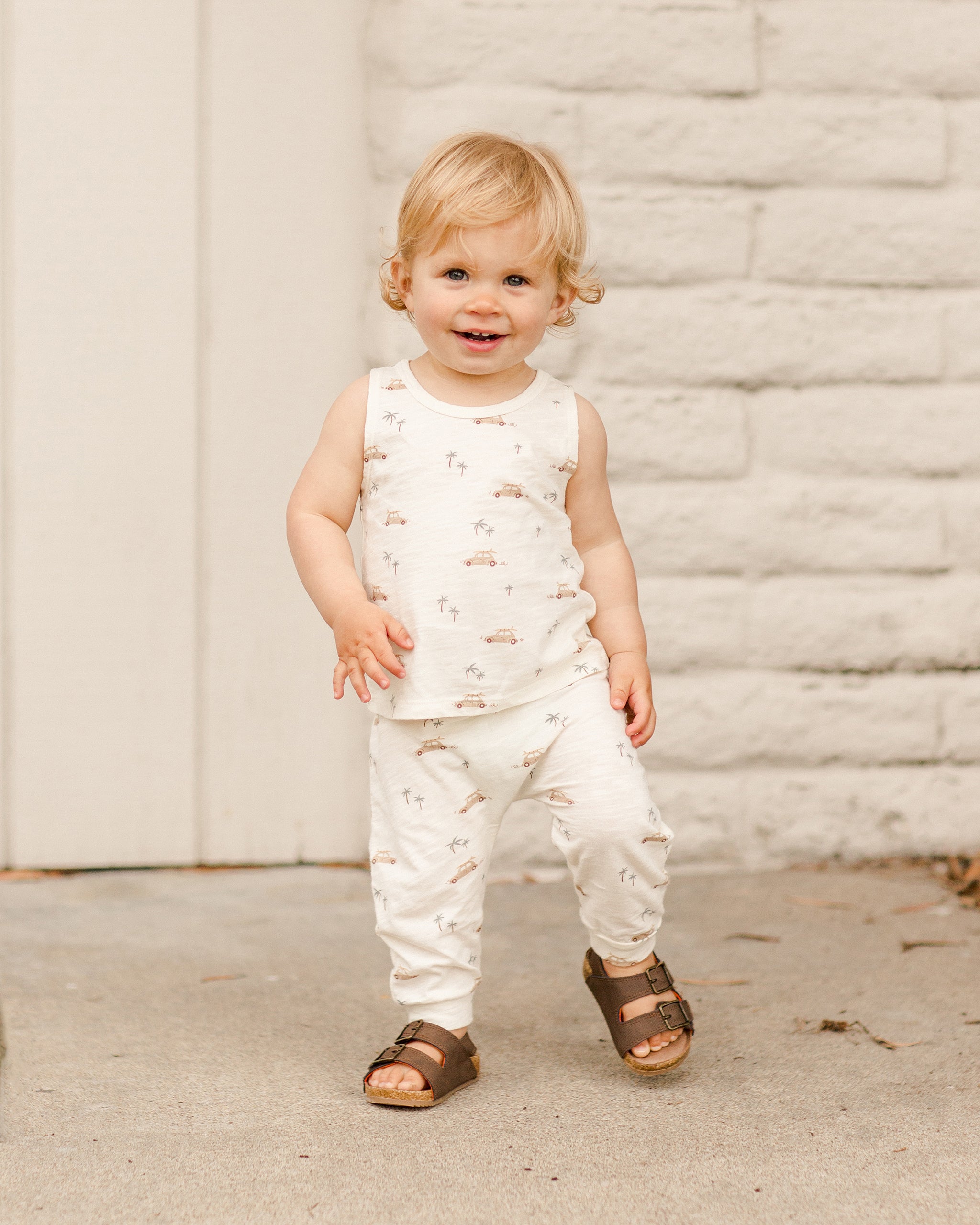 Tank + Slouch Pant Set || Surf Buggy - Rylee + Cru | Kids Clothes | Trendy Baby Clothes | Modern Infant Outfits |