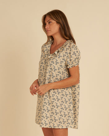 Rylee + Cru Sutton Dress, Ocean Toile main image 0