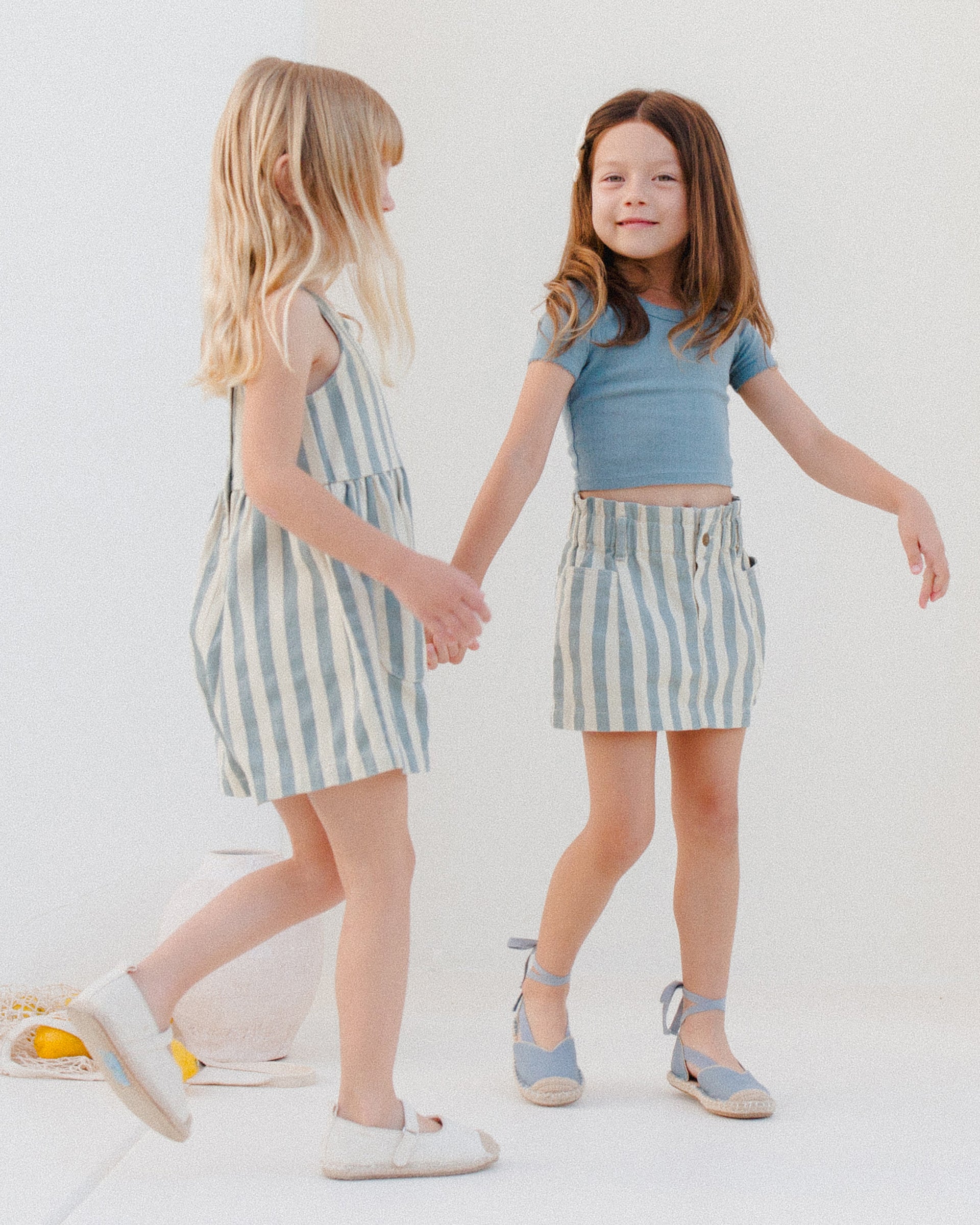 Rylee + Cru Teen Pointelle Jersey  - Melon