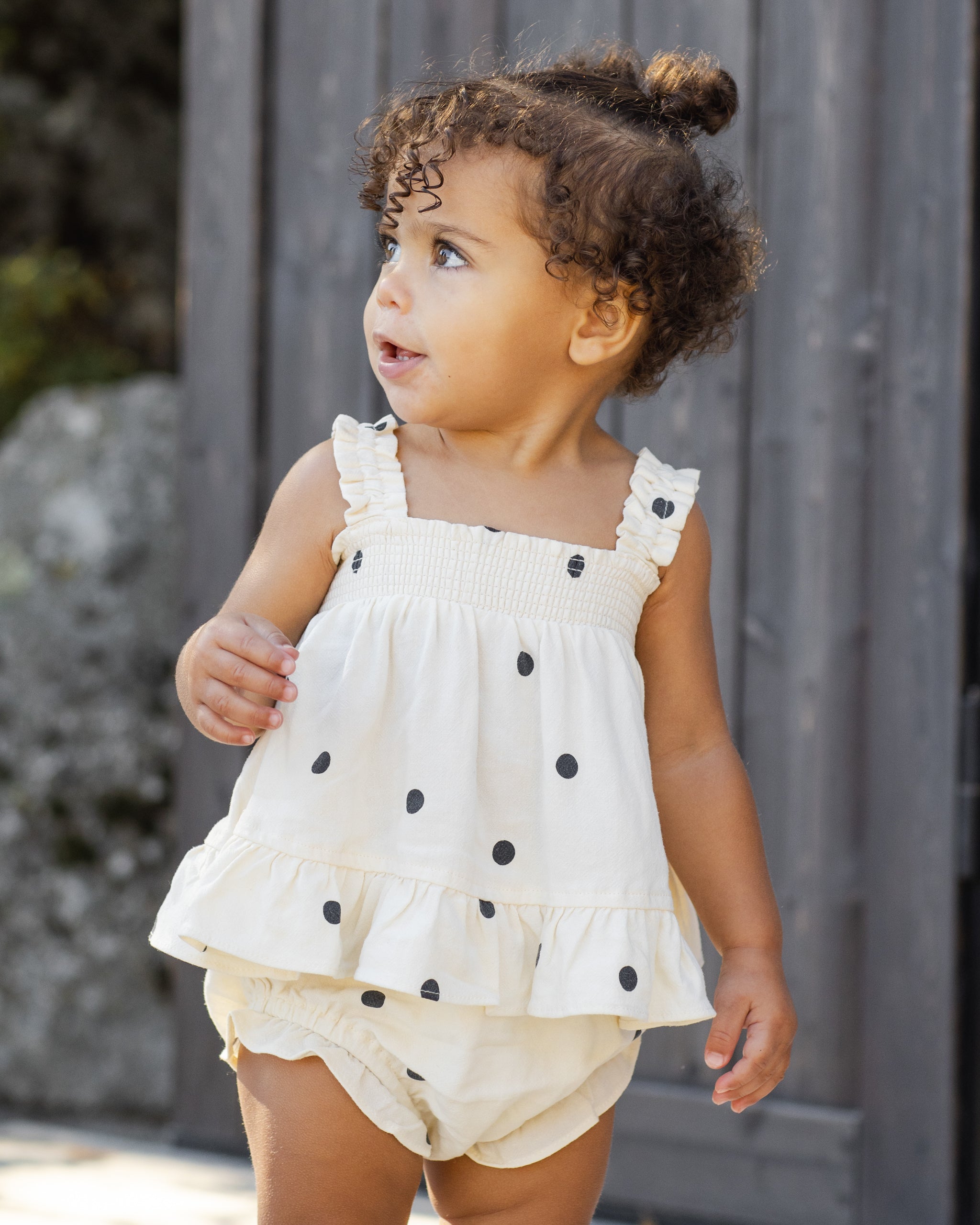 Lala Set Polka Dot - Rylee + Cru | Kids Clothes | Trendy Baby Clothes | Modern Infant Outfits |