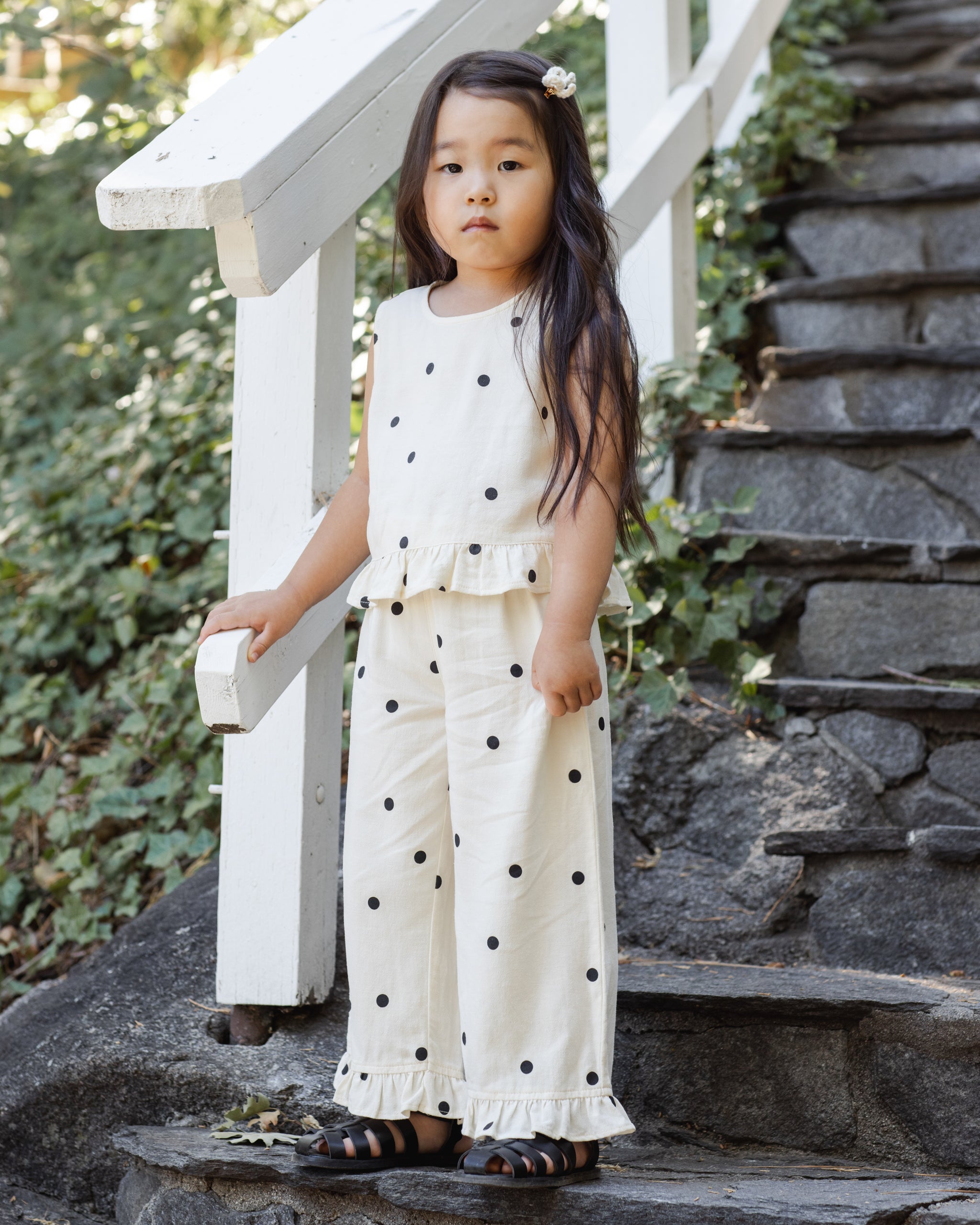 Wide Leg Pant Polka Dot – Rylee + Cru