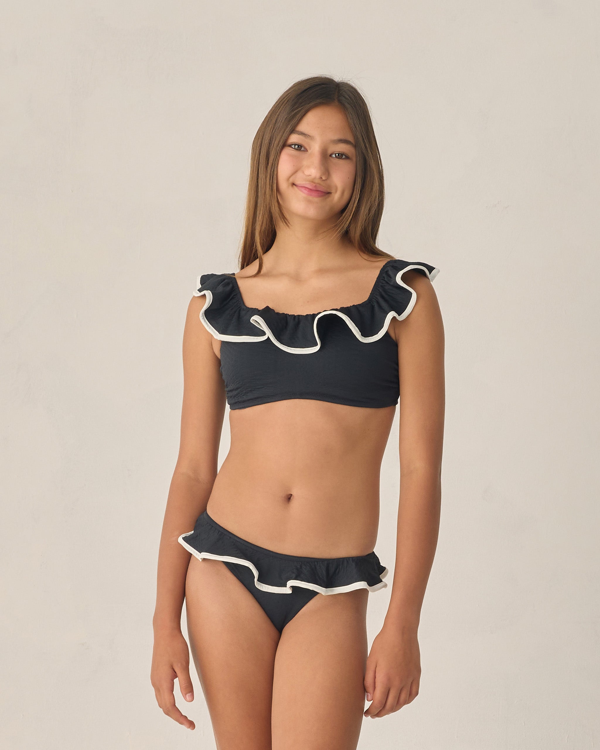 Teen Margot Bikini Set Black - Rylee + Cru | Kids Clothes | Trendy Baby Clothes | Modern Infant Outfits |