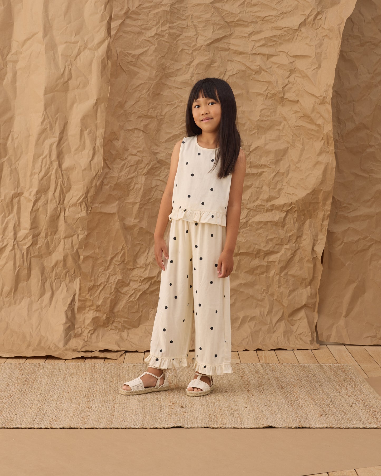 Oceanside Top Polka Dot - Rylee + Cru | Kids Clothes | Trendy Baby Clothes | Modern Infant Outfits |