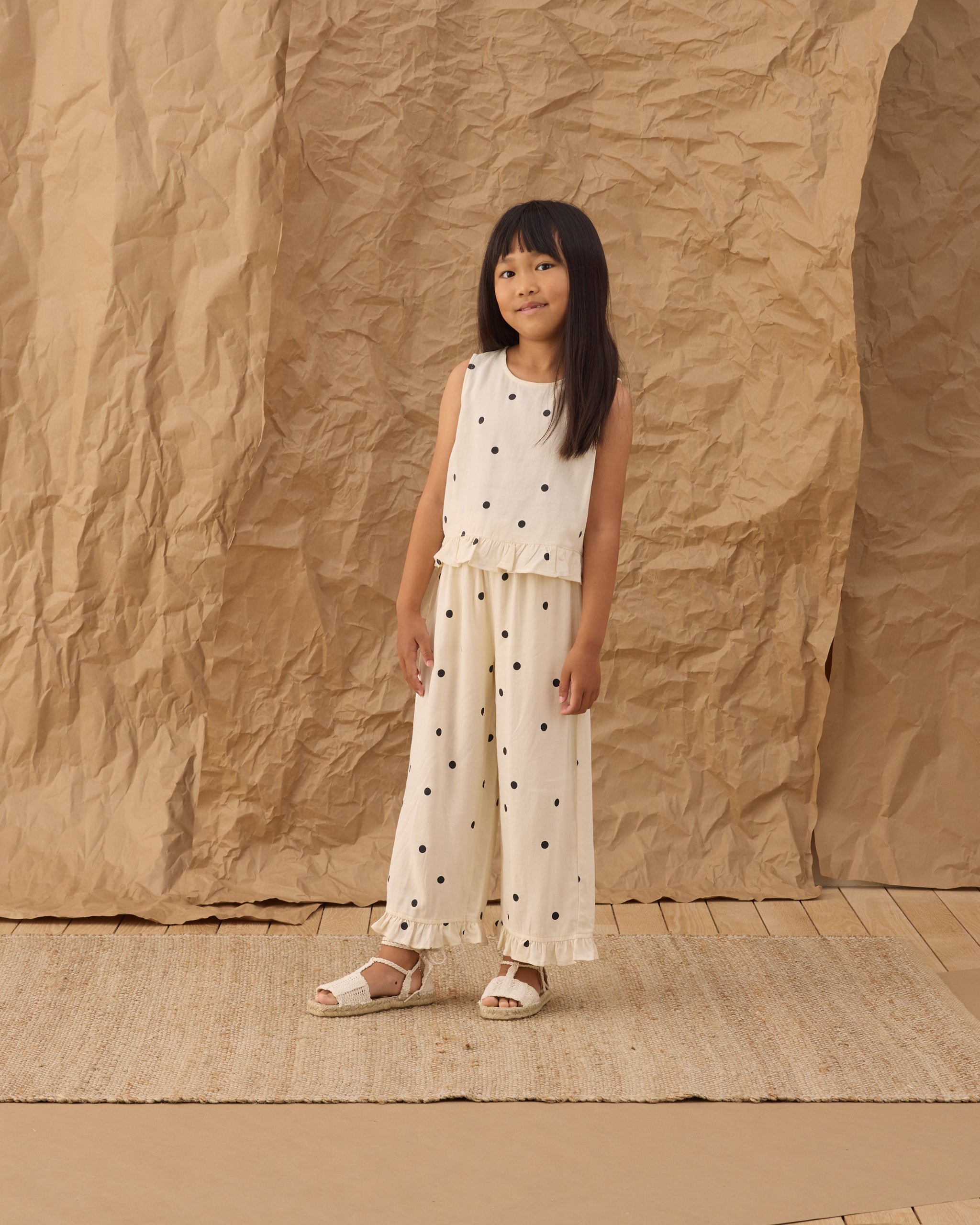 Oceanside Top Polka Dot - Rylee + Cru | Kids Clothes | Trendy Baby Clothes | Modern Infant Outfits |