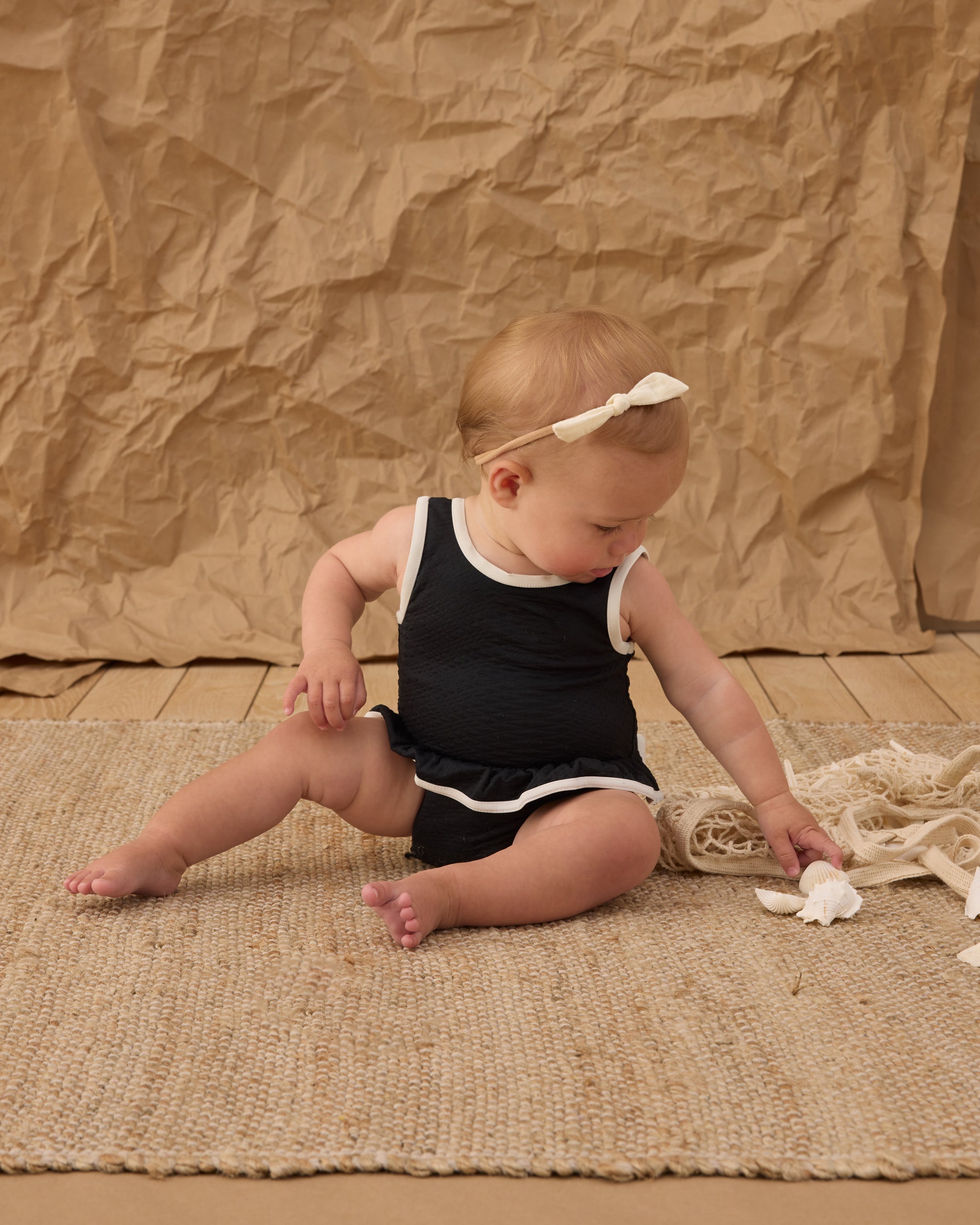 Skirted One-Piece Black - Rylee + Cru | Kids Clothes | Trendy Baby Clothes | Modern Infant Outfits |