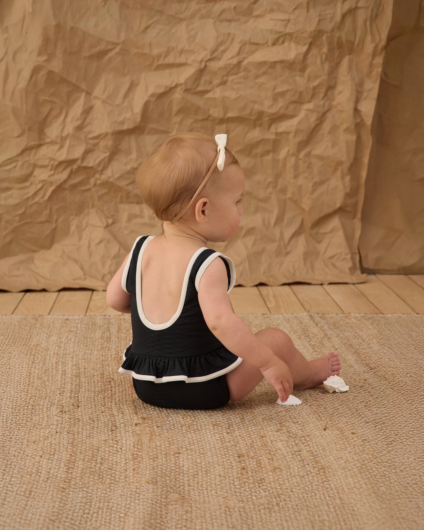 Skirted One-Piece Black - Rylee + Cru | Kids Clothes | Trendy Baby Clothes | Modern Infant Outfits |