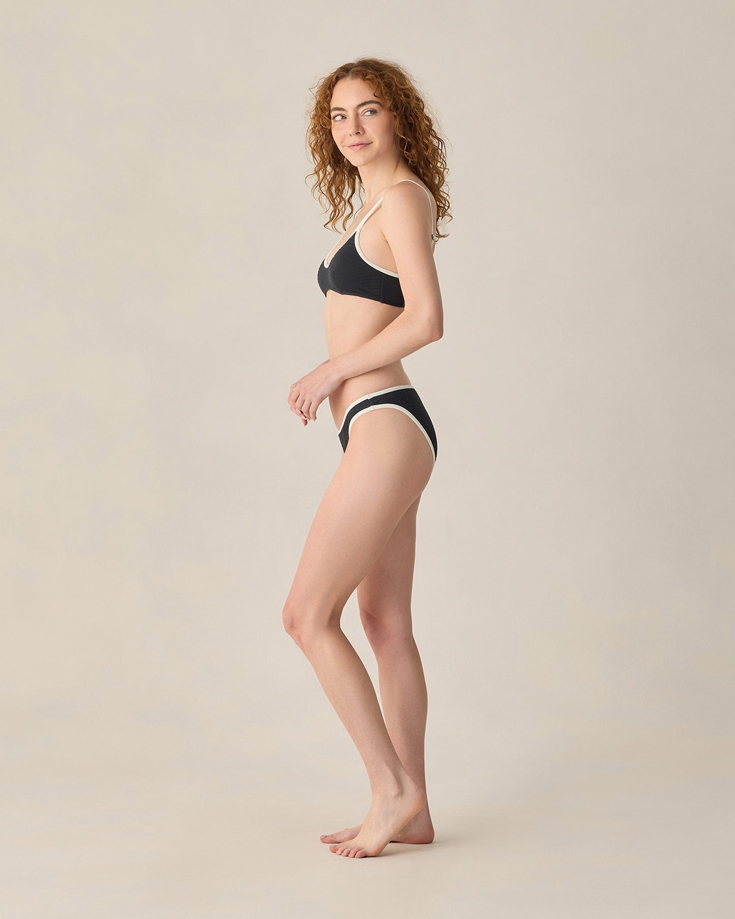 Women's Scoop Bikini Bottom Black - Rylee + Cru | Kids Clothes | Trendy Baby Clothes | Modern Infant Outfits |
