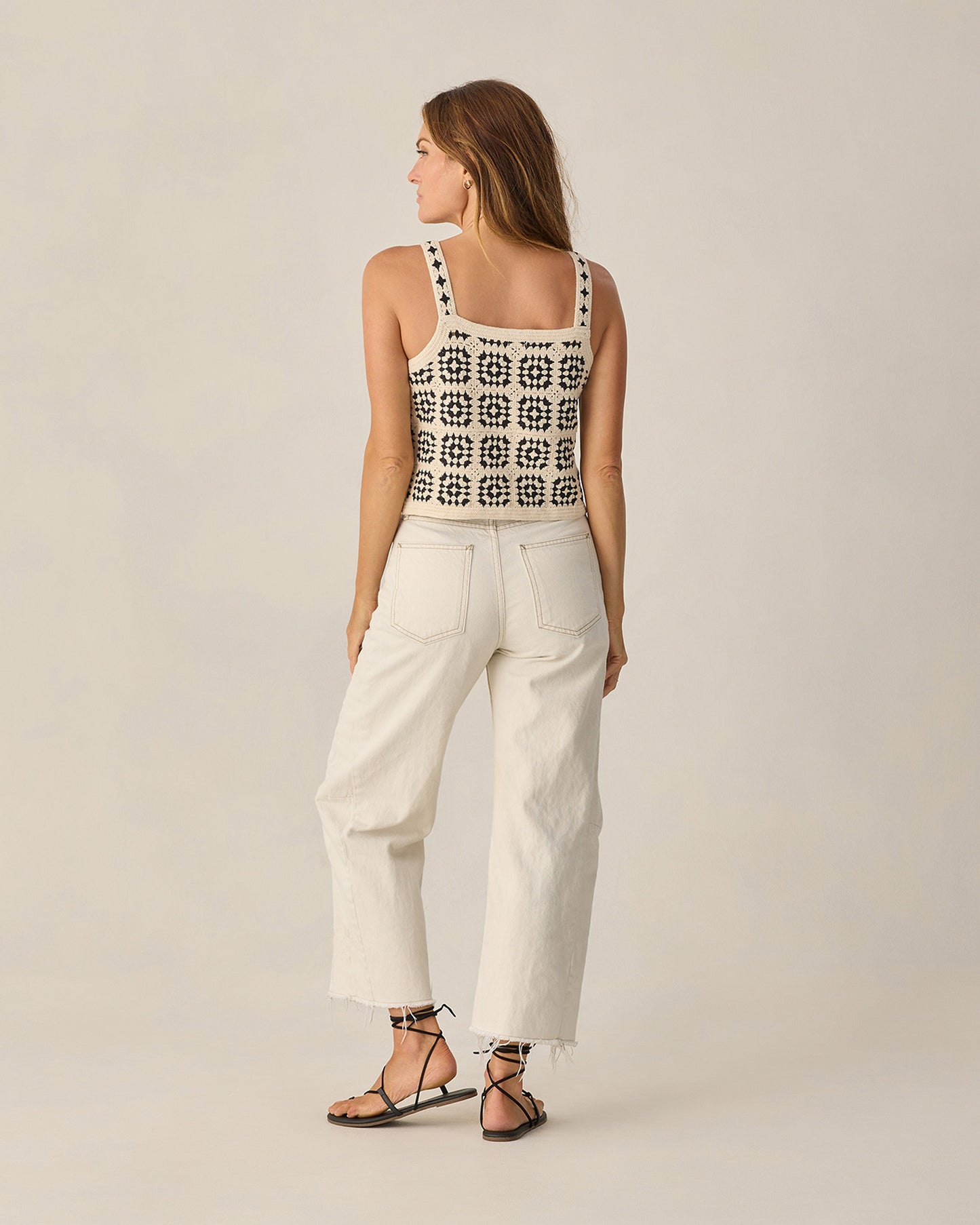 Women's Crochet Tank Abstract - Rylee + Cru | Kids Clothes | Trendy Baby Clothes | Modern Infant Outfits |
