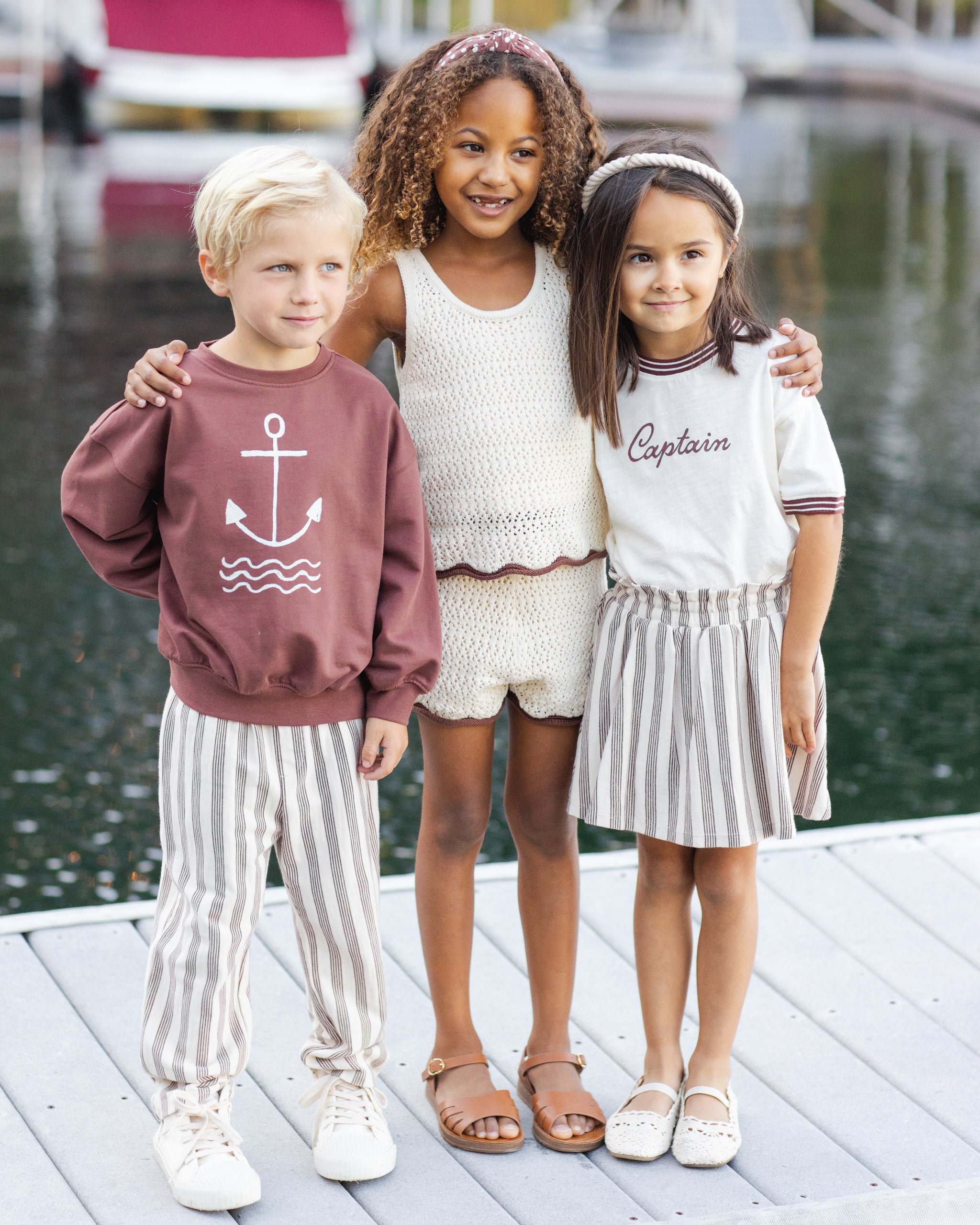 Ensemble débardeur au crochet Naturel