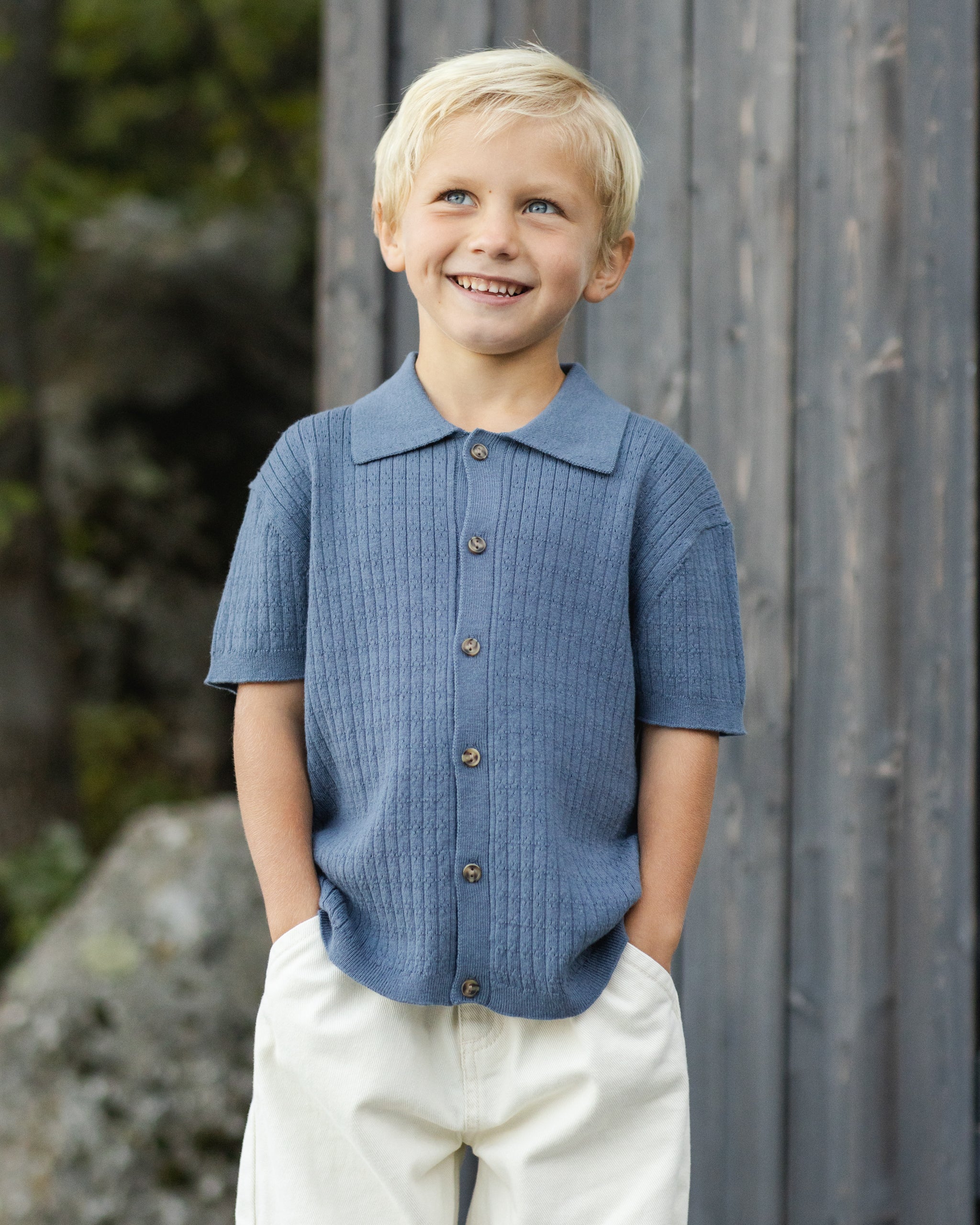 Aiden Polo Marine Rylee + Cru Aiden Polo Marine Rylee + Cru