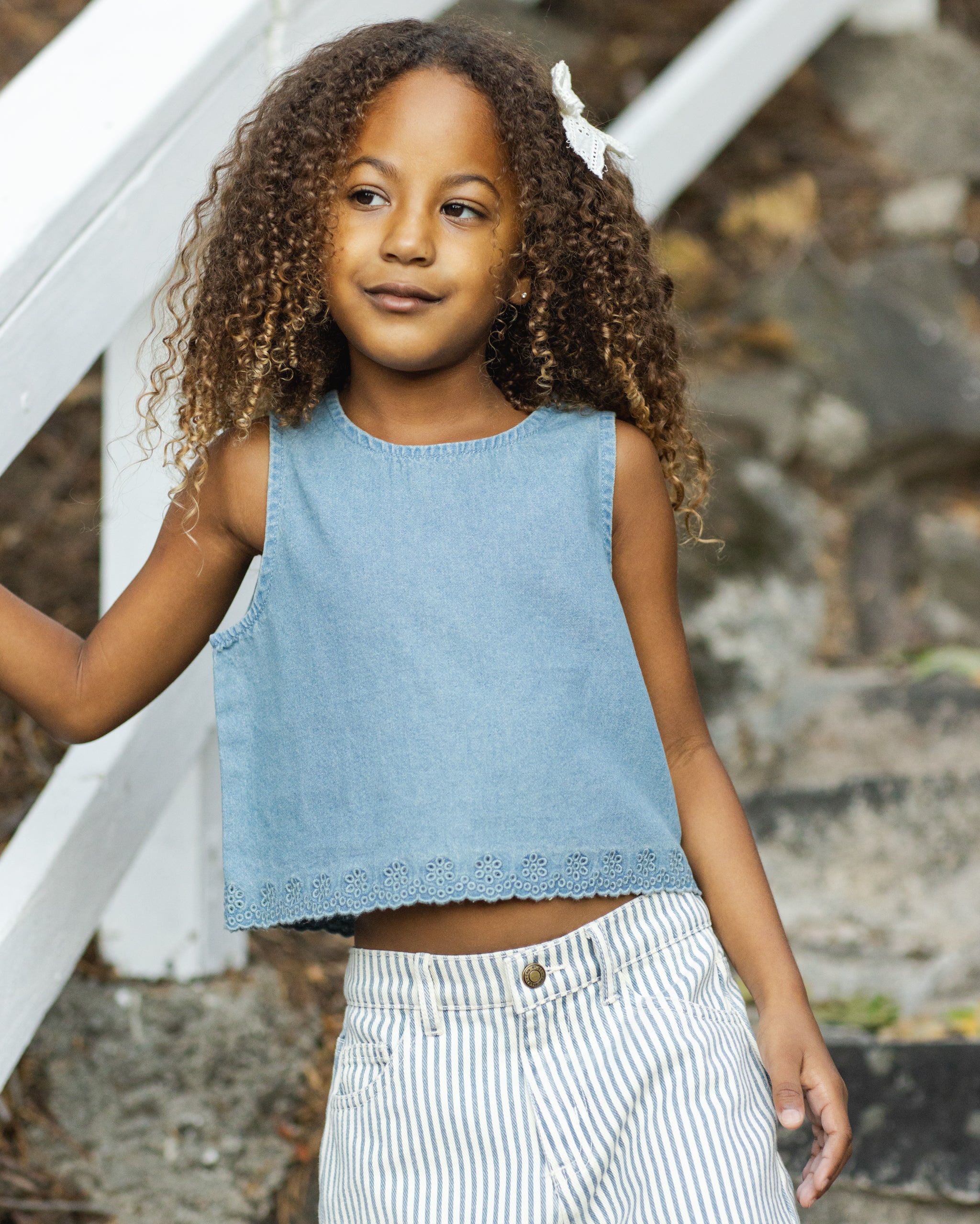 Aaron Top Washed Blue