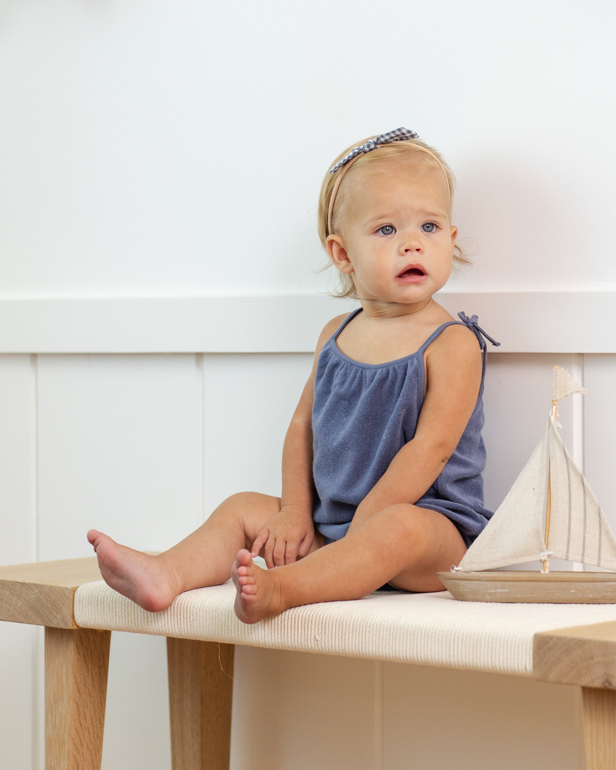 Nala Romper Marine – Rylee + Cru