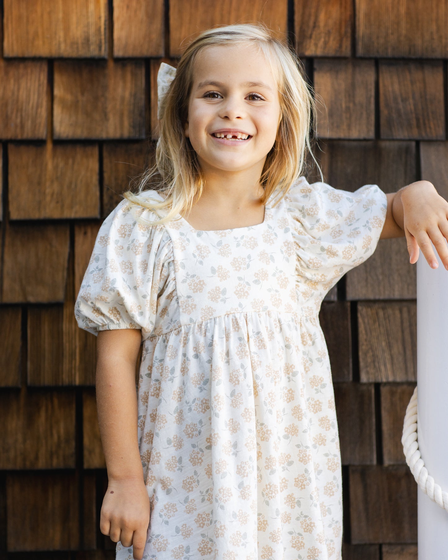 Brea Kleid Gelb geblümt