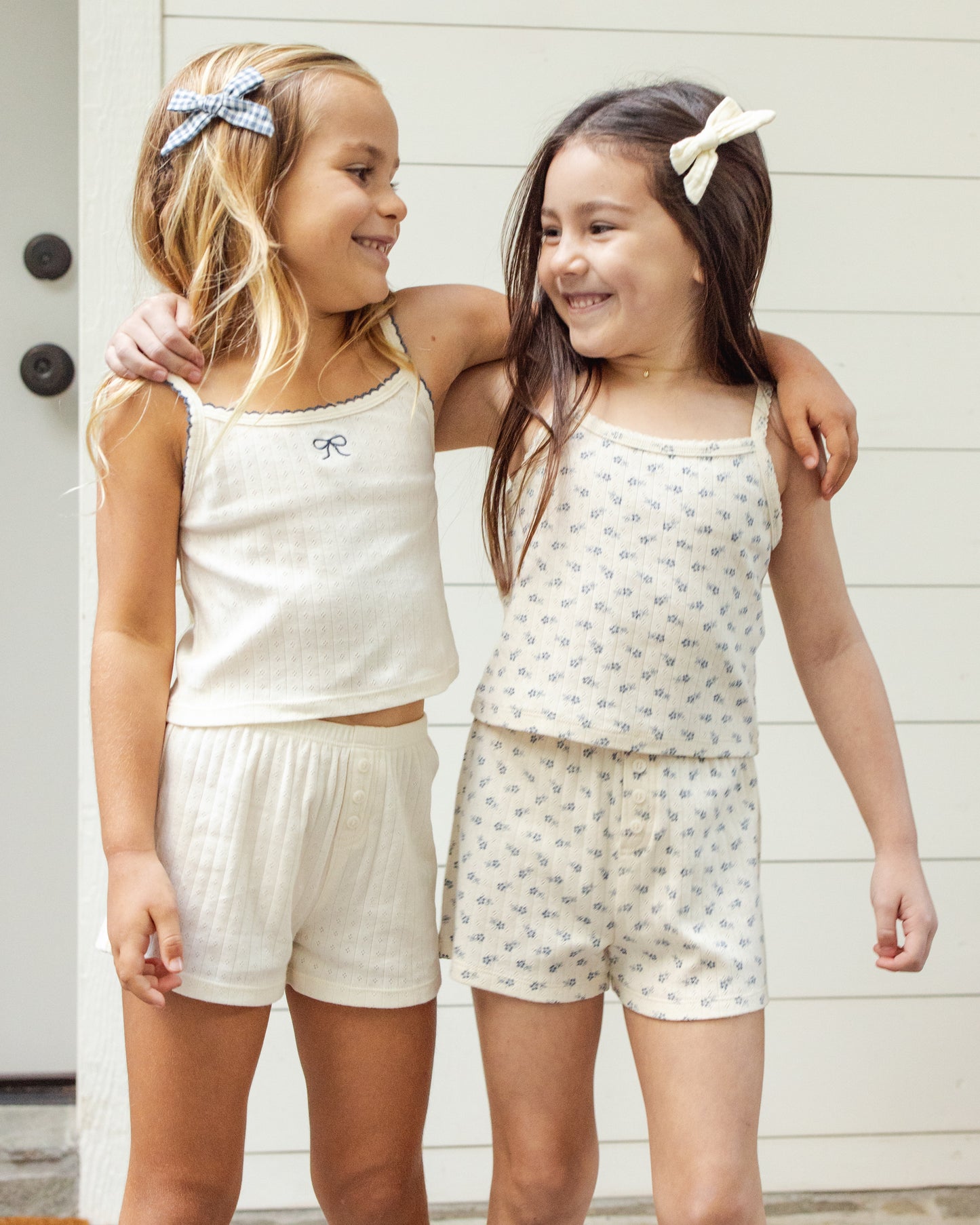 Pointelle Lounge-Set Elfenbein