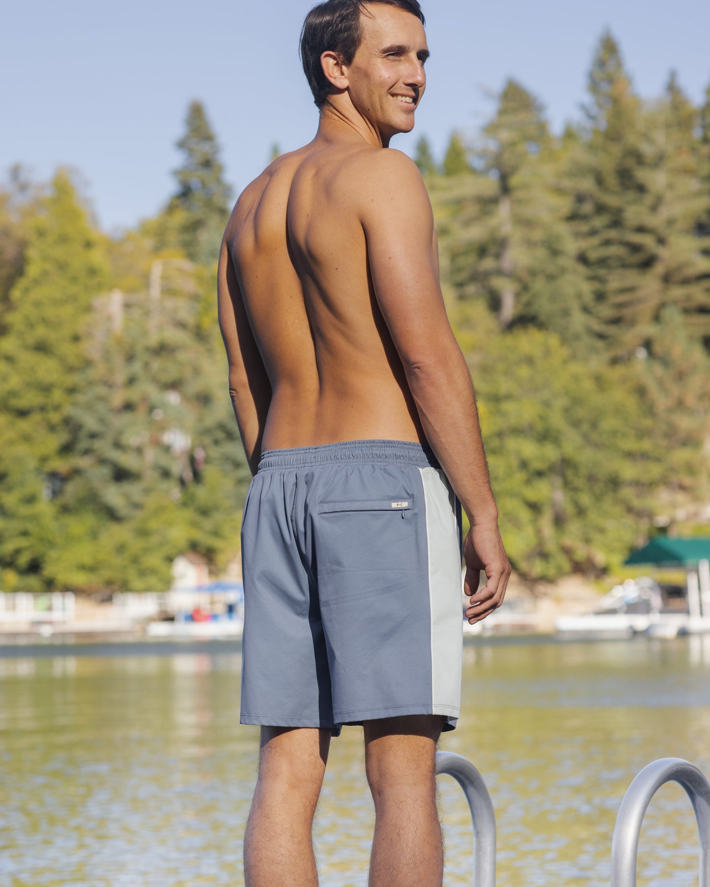 Men's Paneled Boardshort Marine