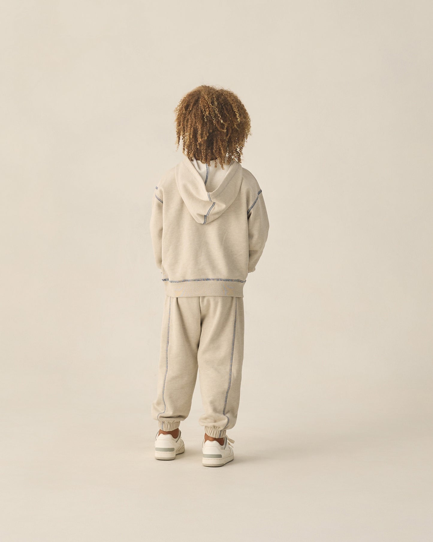 Coast Hoodie Heathered Oatmeal