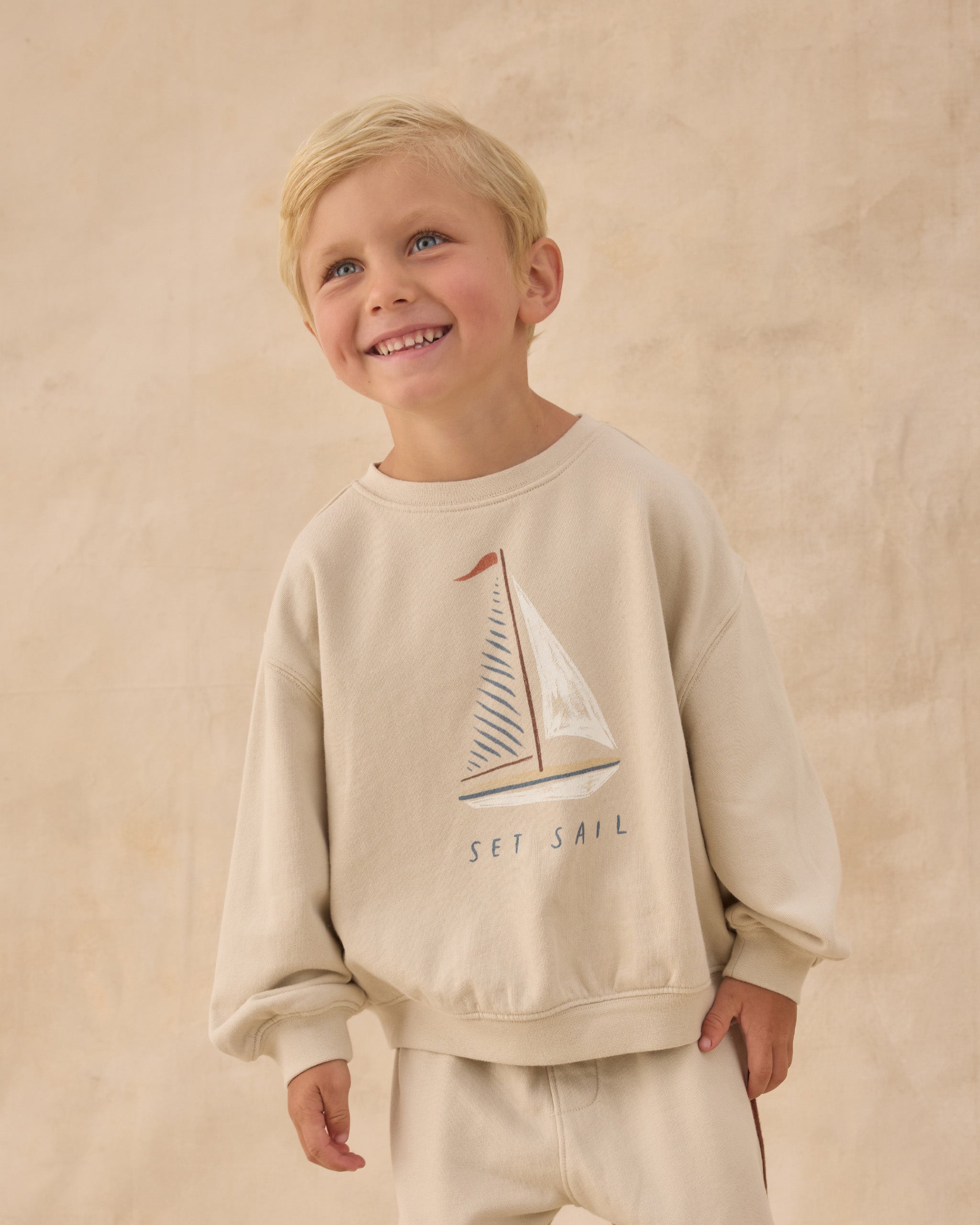 Oversized Sweatshirt Set Sail – Rylee + Cru