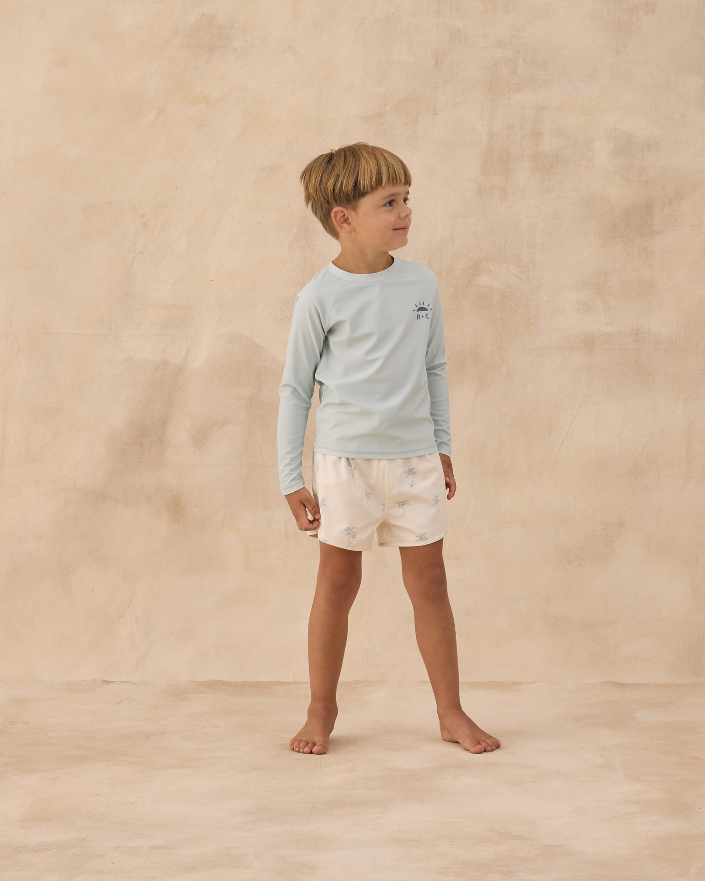 Rashguard à manches longues en écume de mer