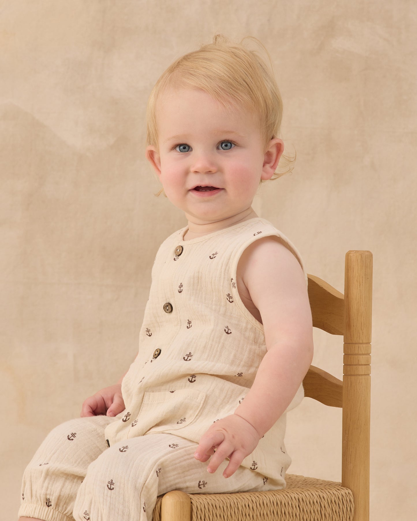 Woven Jumpsuit Anchors