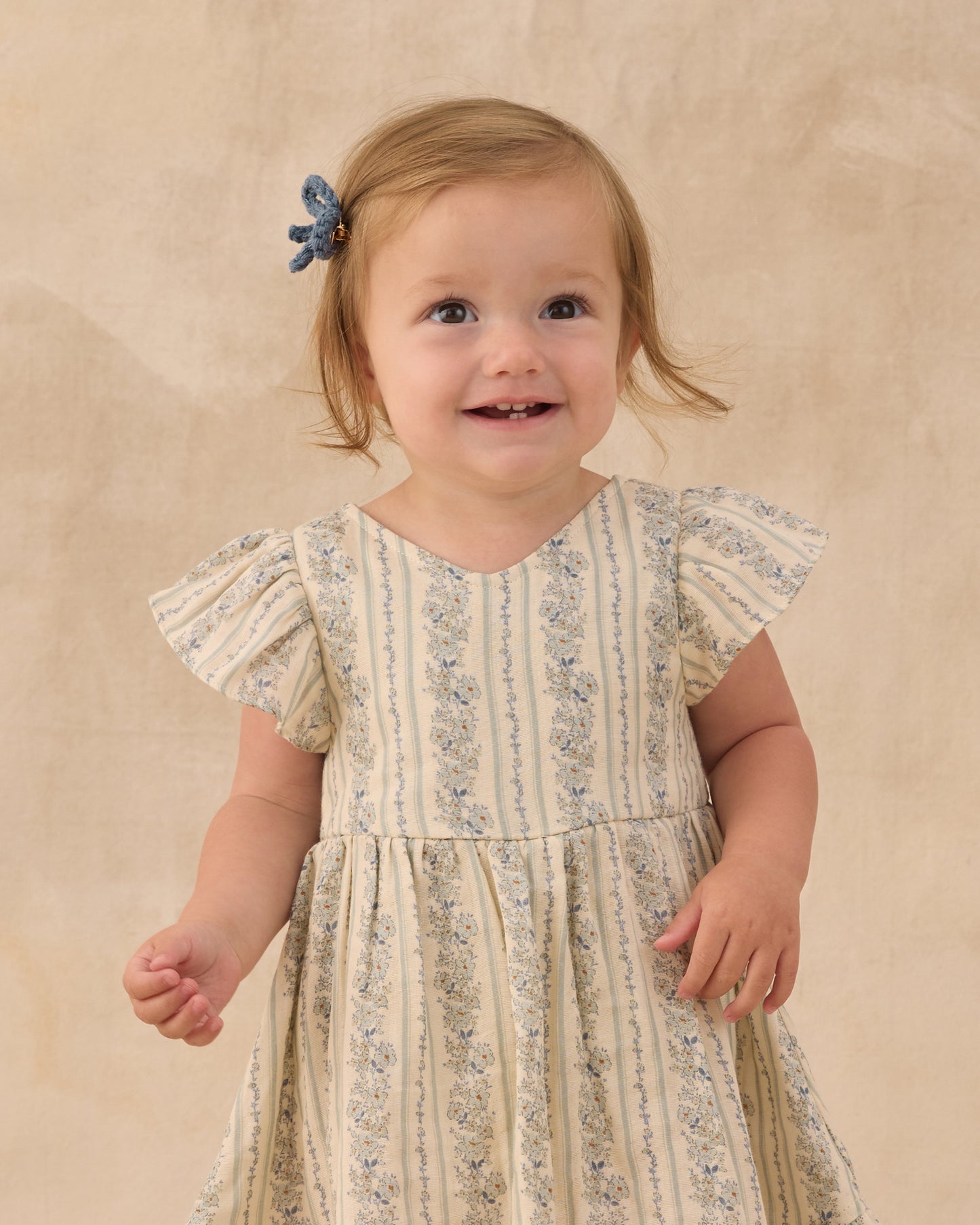 Lila Romper Blue Floral