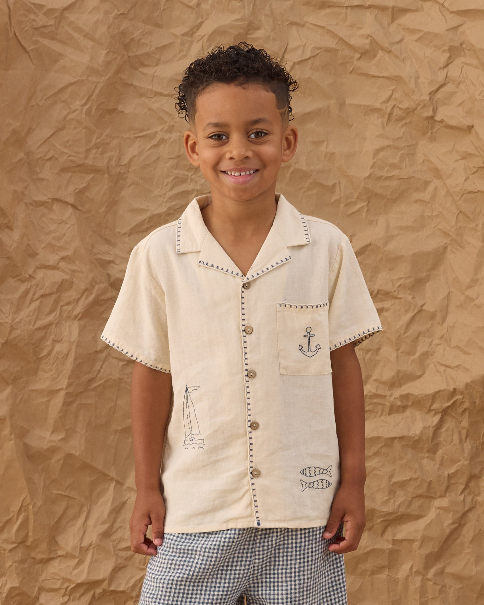 Lapel Collar Shirt Sailor – Rylee + Cru